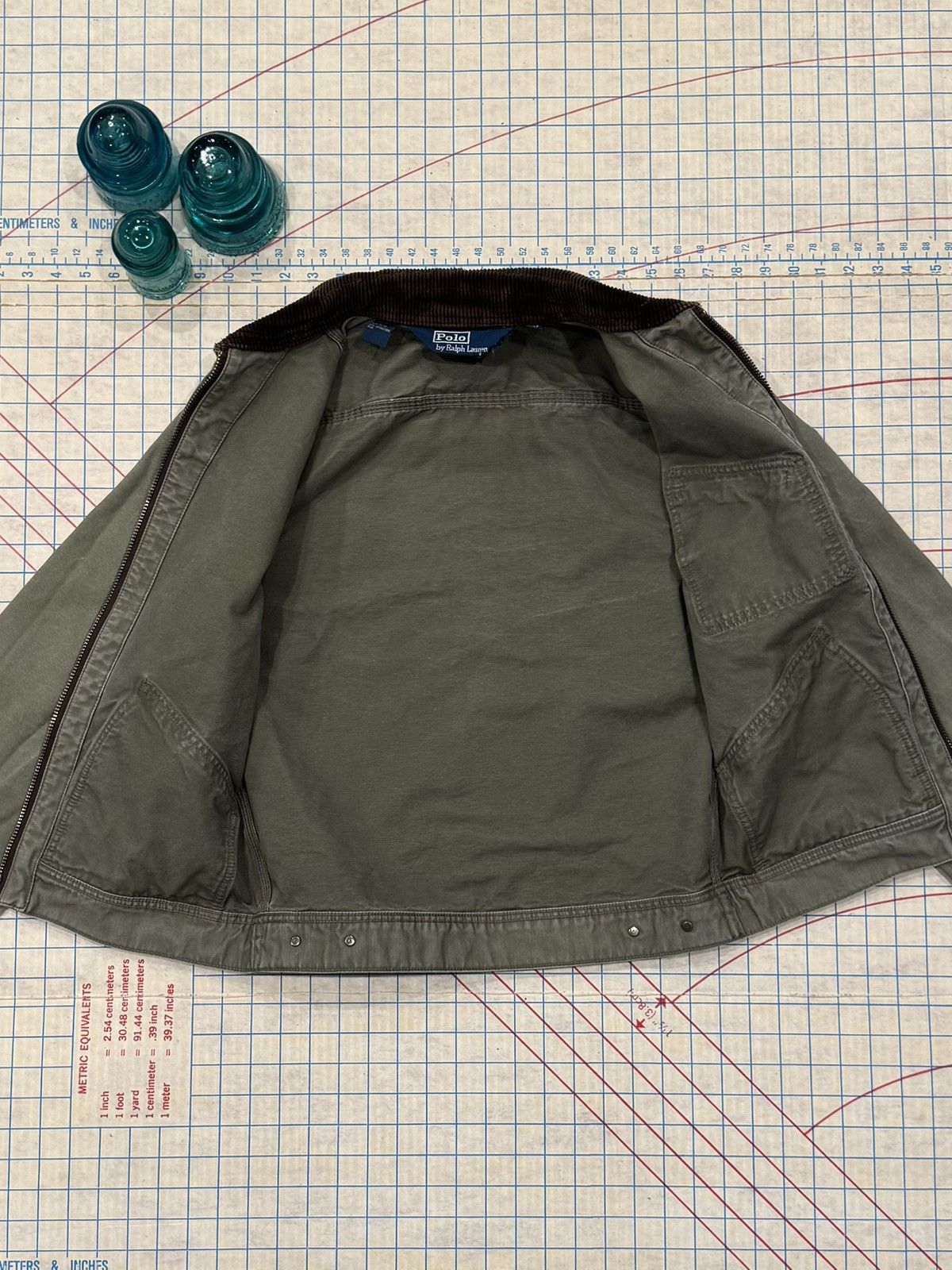 Polo Ralph Lauren Rare Polo Ralph Lauren 91-B Jacket Moss Green Mens Small Size US S / EU 44-46 / 1 - 6 Thumbnail