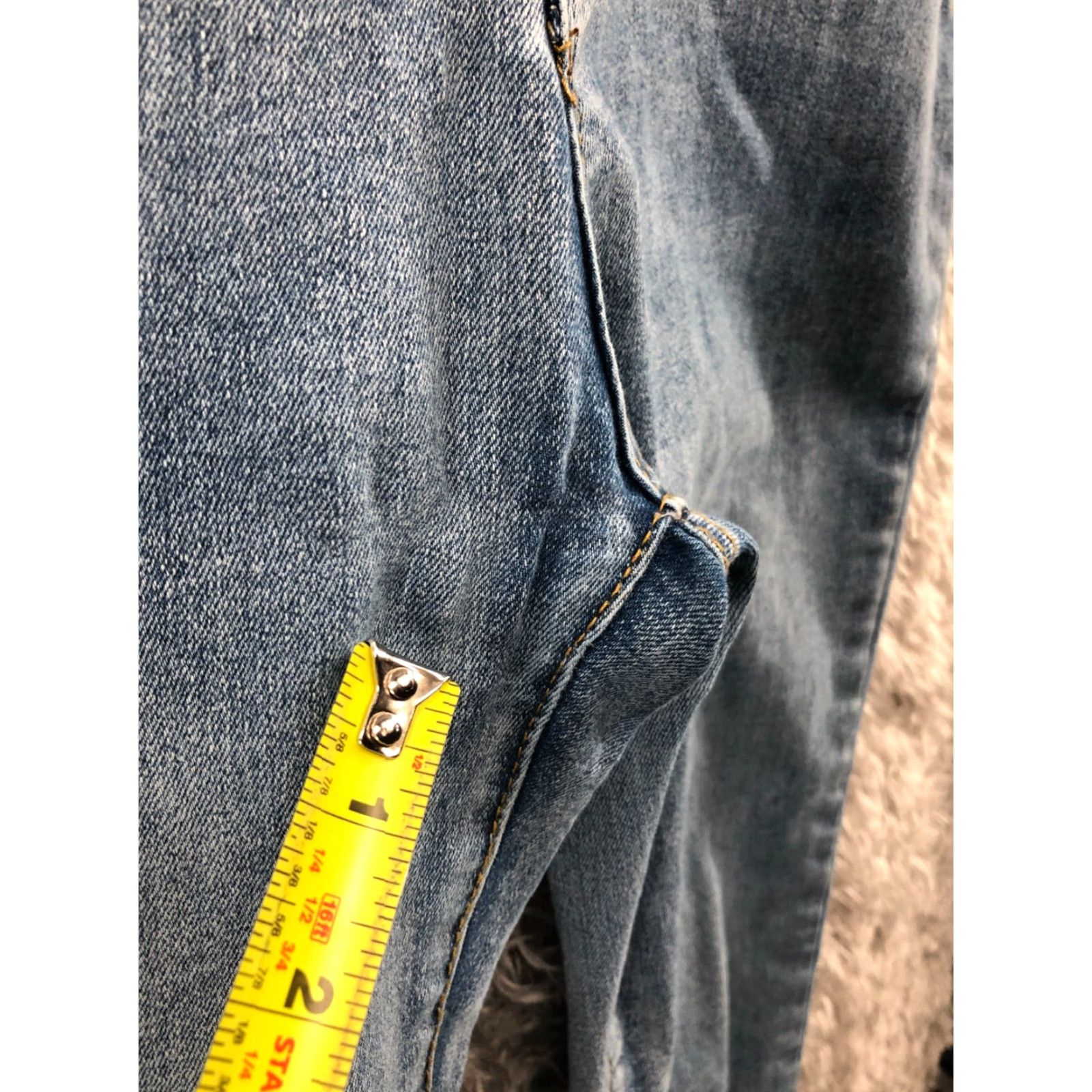 Shein SheIn Jeans Skinny Size L Womens Medium Wash Blue Flaw Size 36" / US 14 / IT 50 - 5 Thumbnail