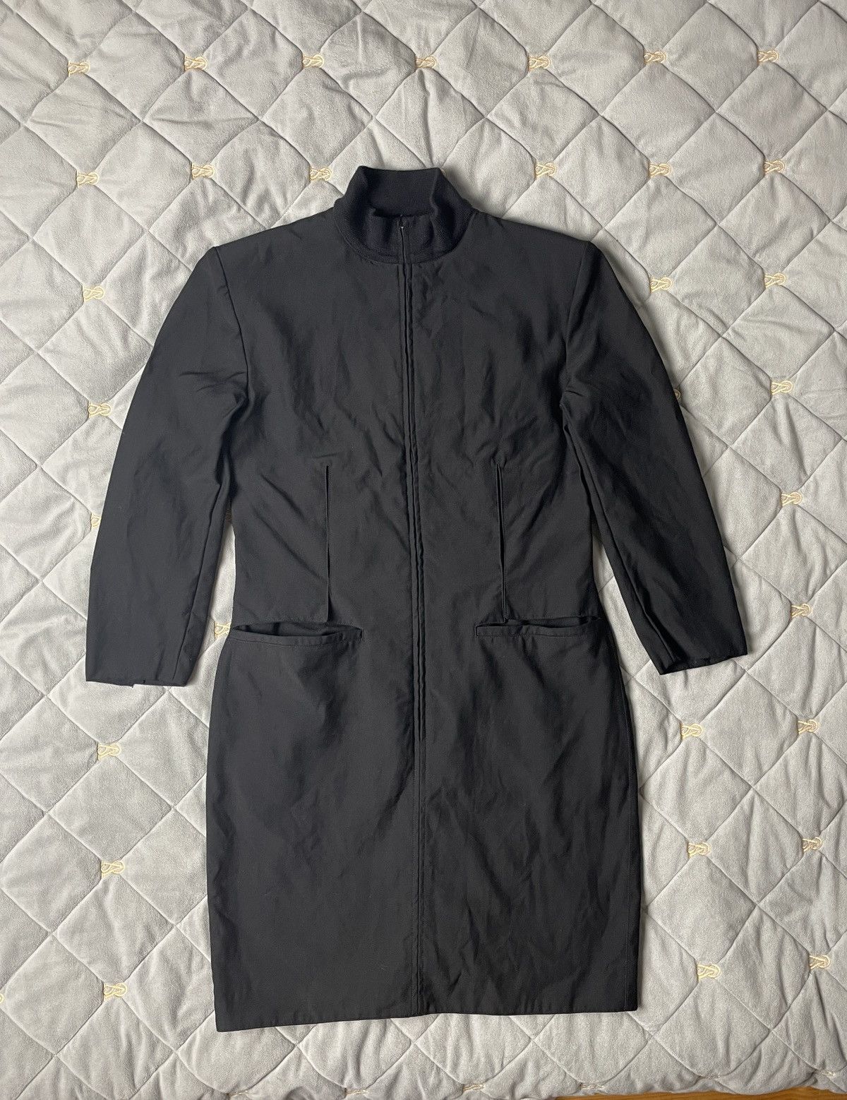 Claude Montana Paris Scoop Mini Dress