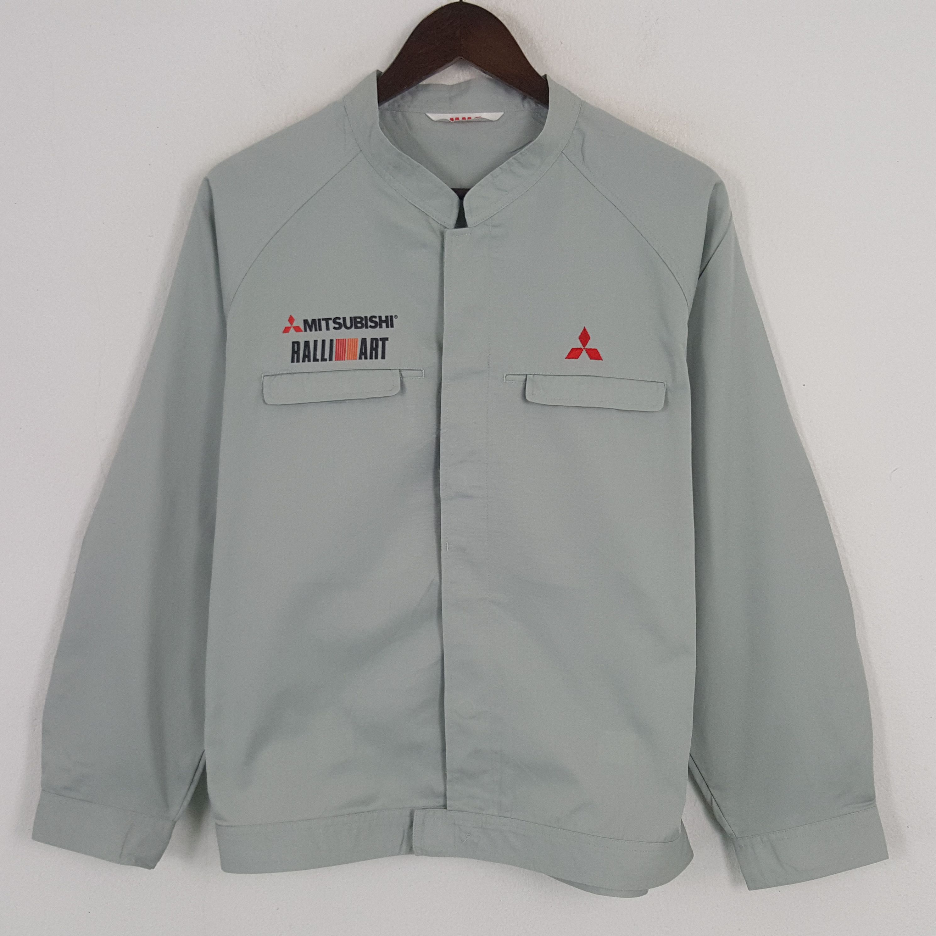 Japanese Brand × Vintage Vintage Mitsubishi Ralli Art Custom Art Uniform Jacket Size US M / EU 48-50 / 2 - 3 Thumbnail