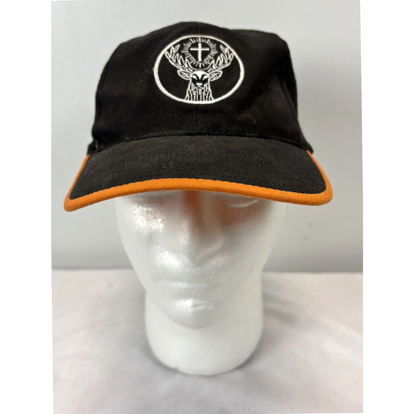 Logo 7 VINTAGE Jagermeister Baseball Cap Black One Size Mens Size ONE SIZE - 2 Thumbnail