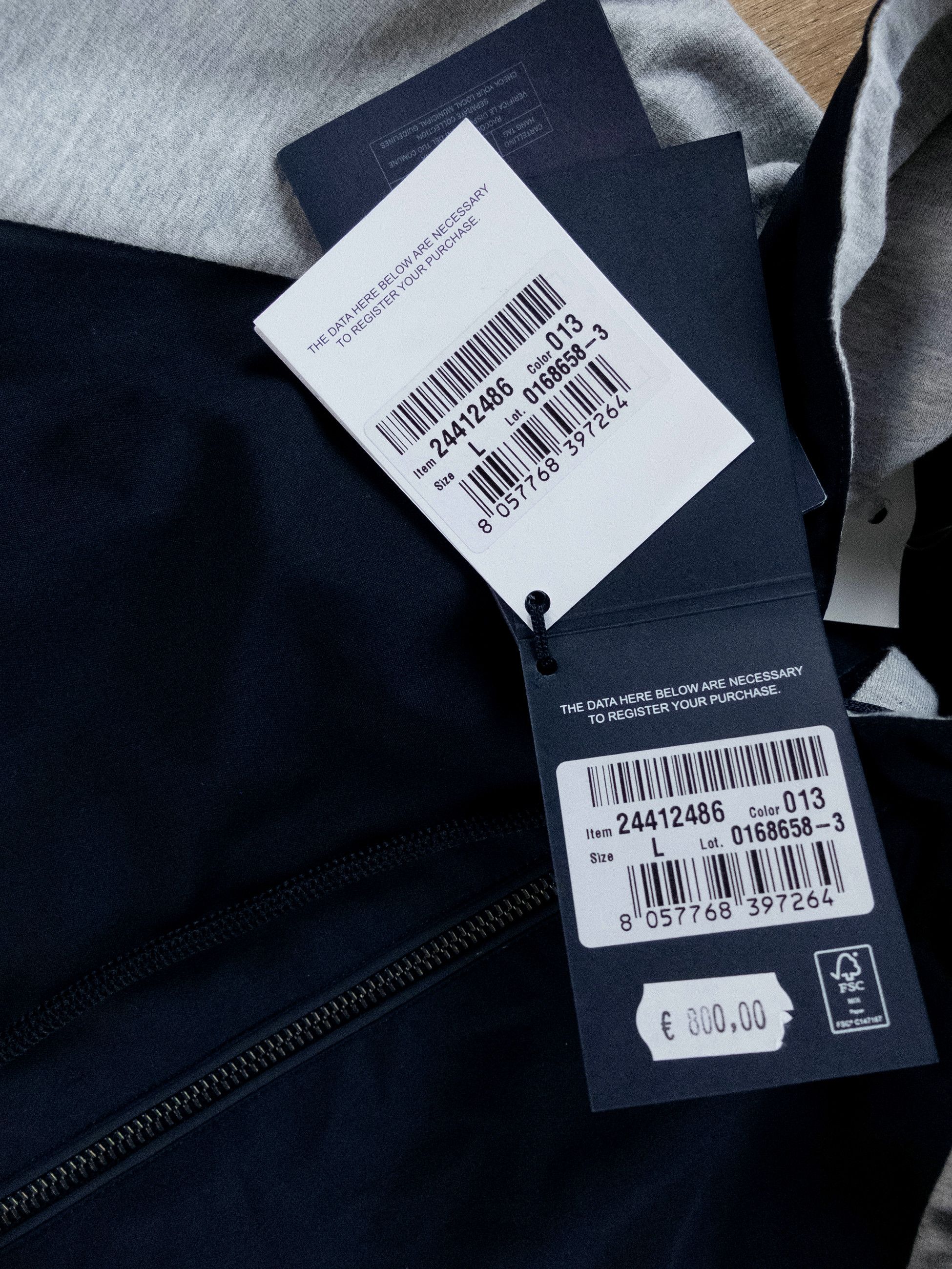 Paul & Shark PAUL & SHARK navy blue paneled hooded casual jacket Large Size US L / EU 52-54 / 3 - 6 Thumbnail