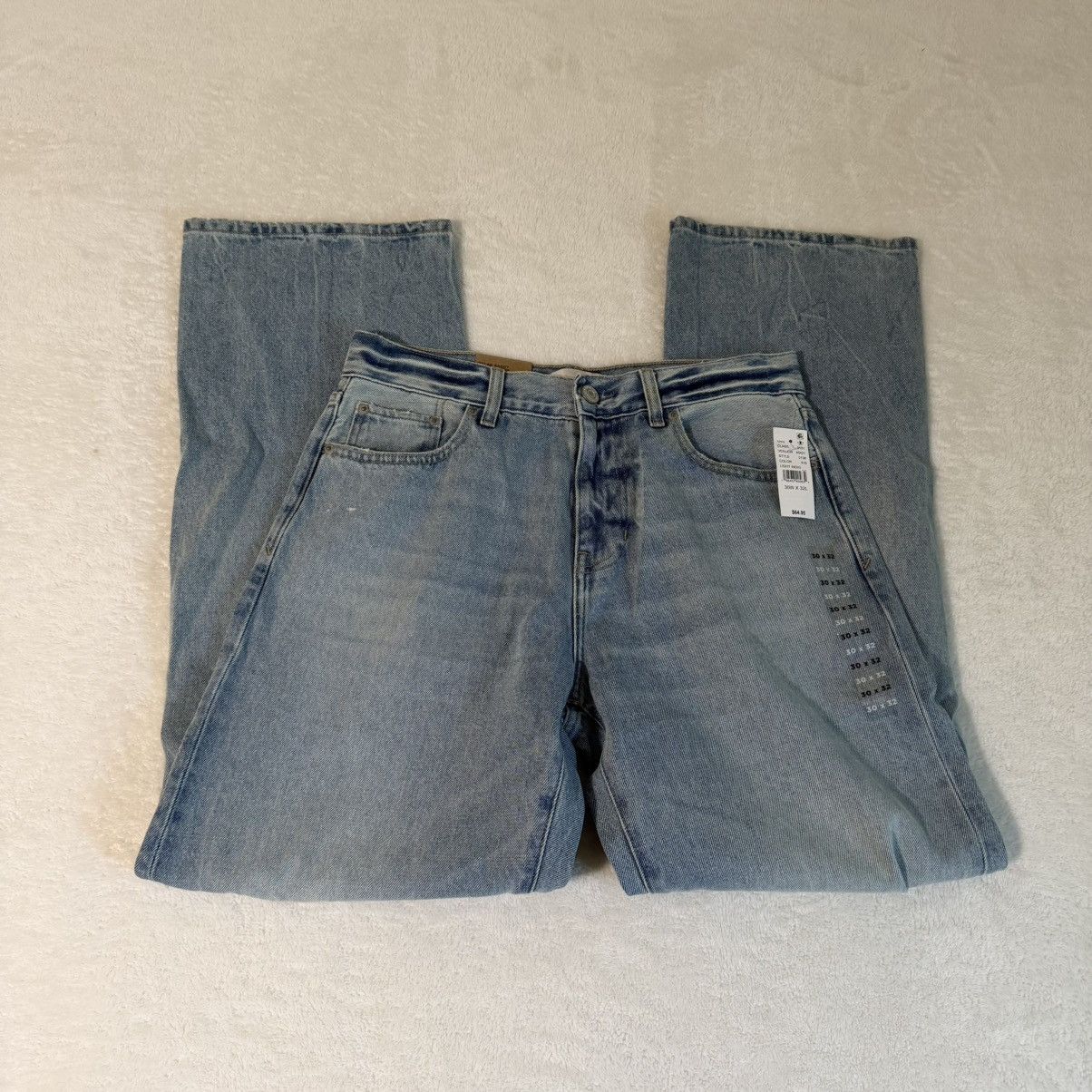 Pacsun Pacsun Baggy Distressed Light blue Jeans Size US 30 / EU 46 - 2 Thumbnail