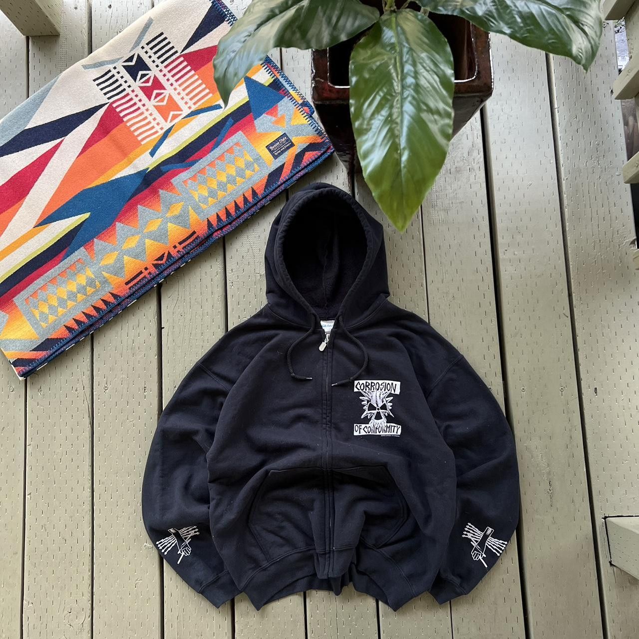 Band Tees × Vintage Corrosion of Conformity hoodie Size US L / EU 52-54 / 3 - 1 Thumbnail