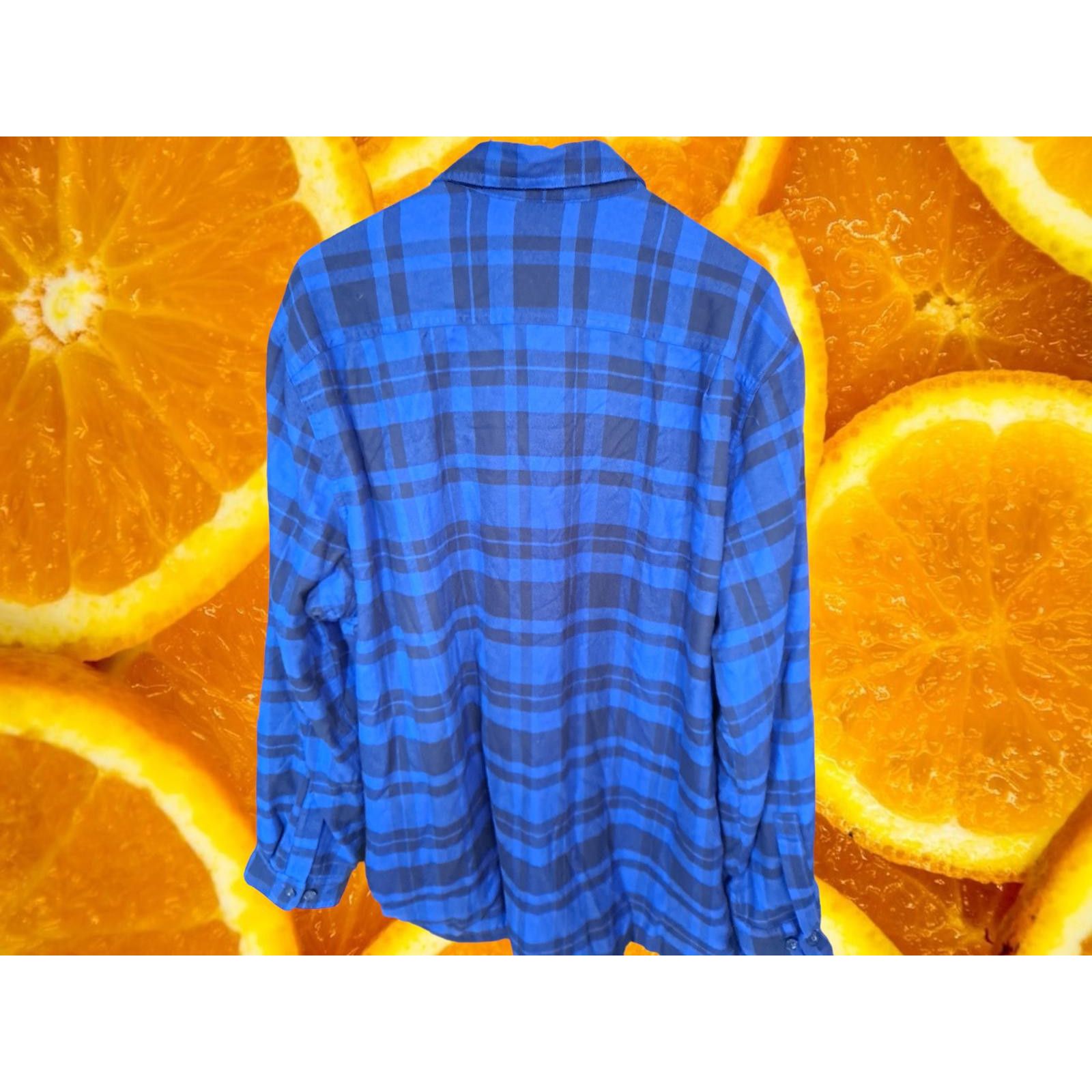 L.L. Bean L.L. Bean Fleece Lined Insulated Blue/Black Flannel Size XL Size US XL / EU 56 / 4 - 4 Thumbnail
