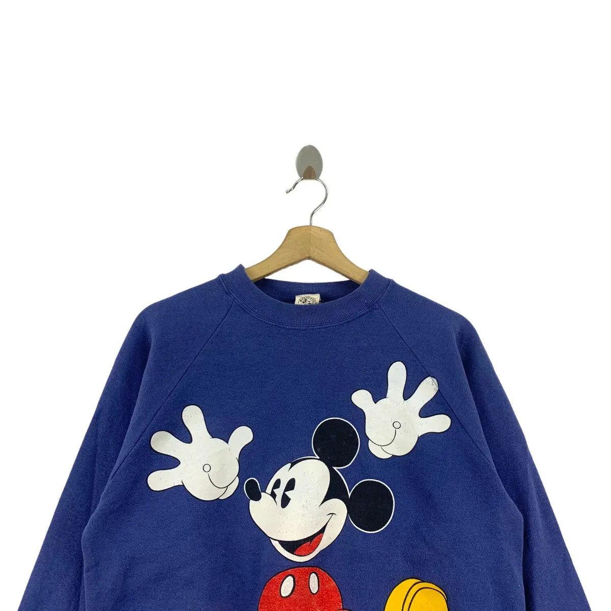 Disney Vintage 80’ DISNEY MICKEY MOUSE Hand Up Disneyland Size M / US 6-8 / IT 42-44 - 2 Thumbnail