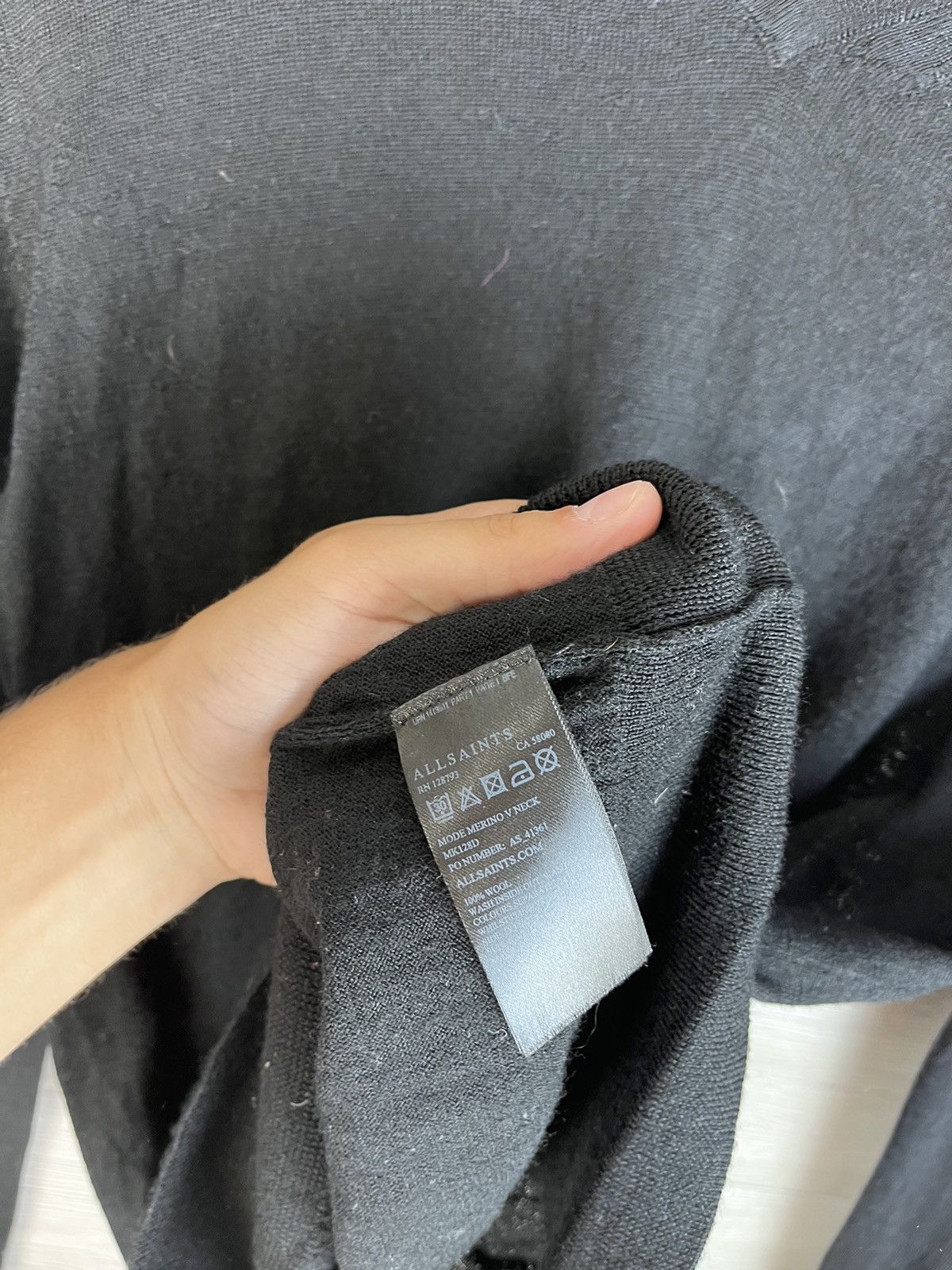 Allsaints Men’s sweater Allsaints size s made in China 🇨🇳 cotton Size US S / EU 44-46 / 1 - 6 Thumbnail