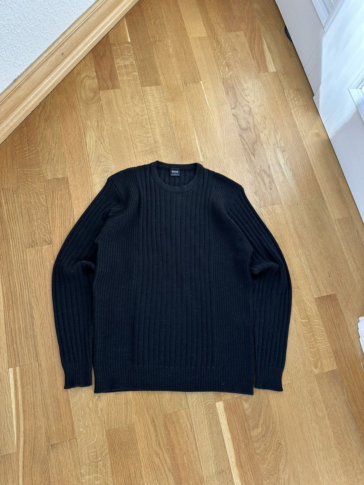 Hugo Boss Made in Italy Hugo Boss Knit Merinos Sweater Size US M / EU 48-50 / 2 - 2 Thumbnail
