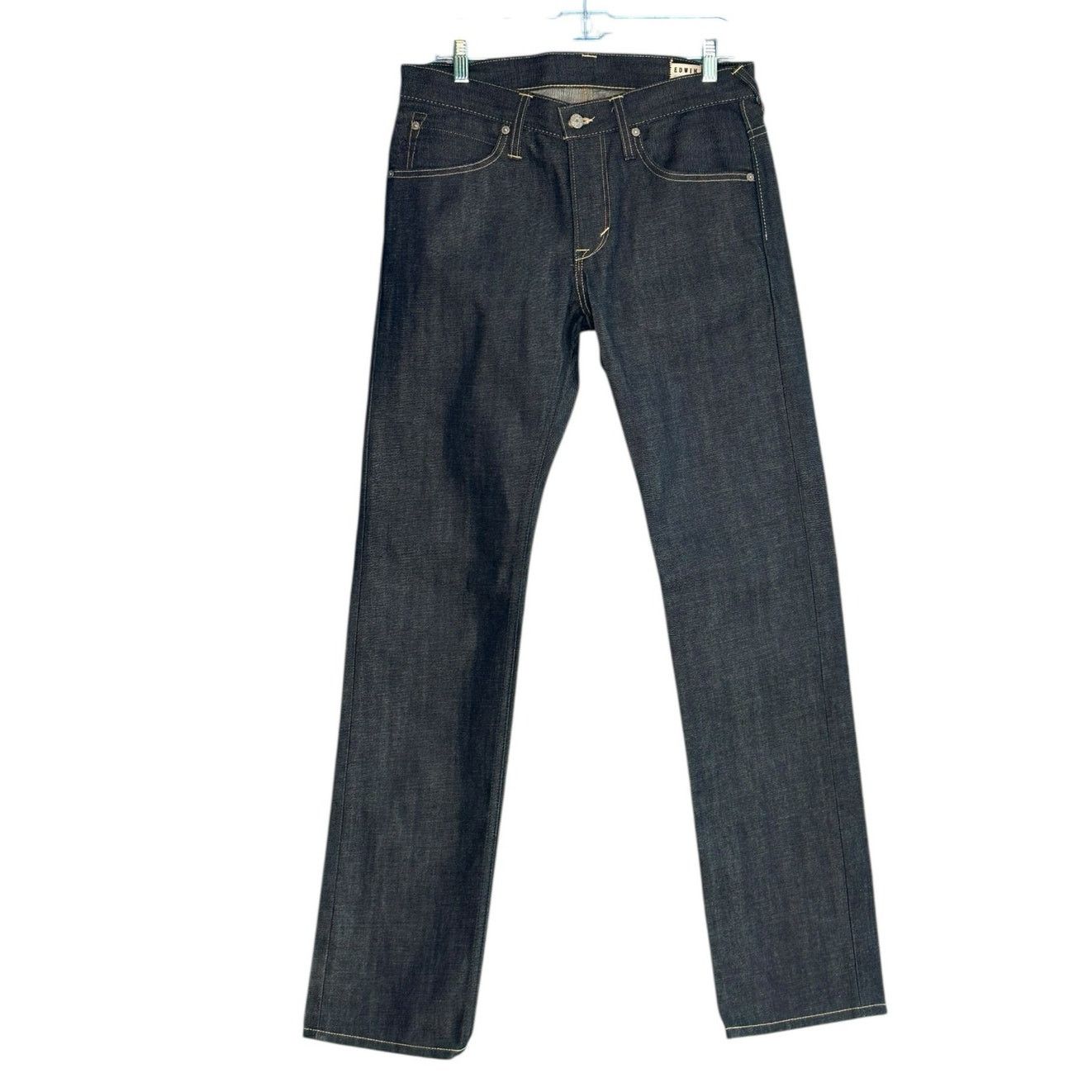 Edwin Edwin black straight legs jeans size 30 Size US 30 / EU 46 - 1 Thumbnail