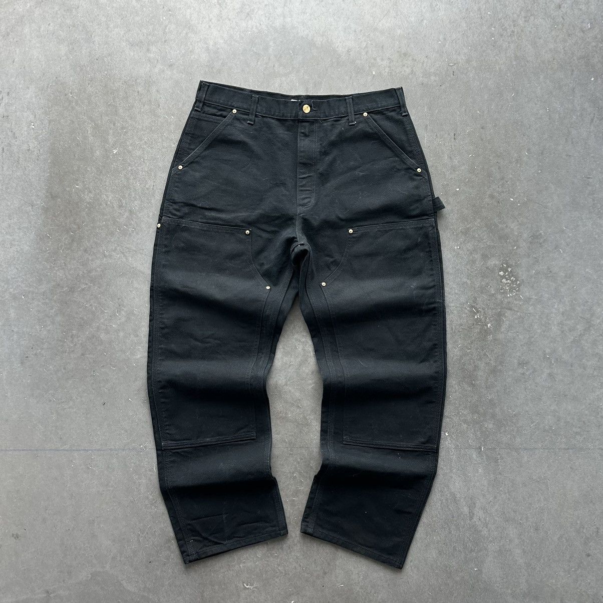 Vintage Crazy Vintage Carhartt Double Knee Pants Faded Baggy 