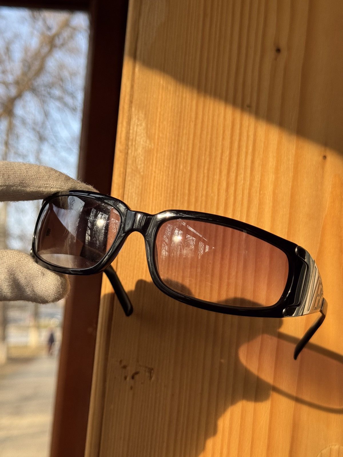 Versus Versace Versace Versus luxury sunglasses 00w big logo Size ONE SIZE - 8 Thumbnail