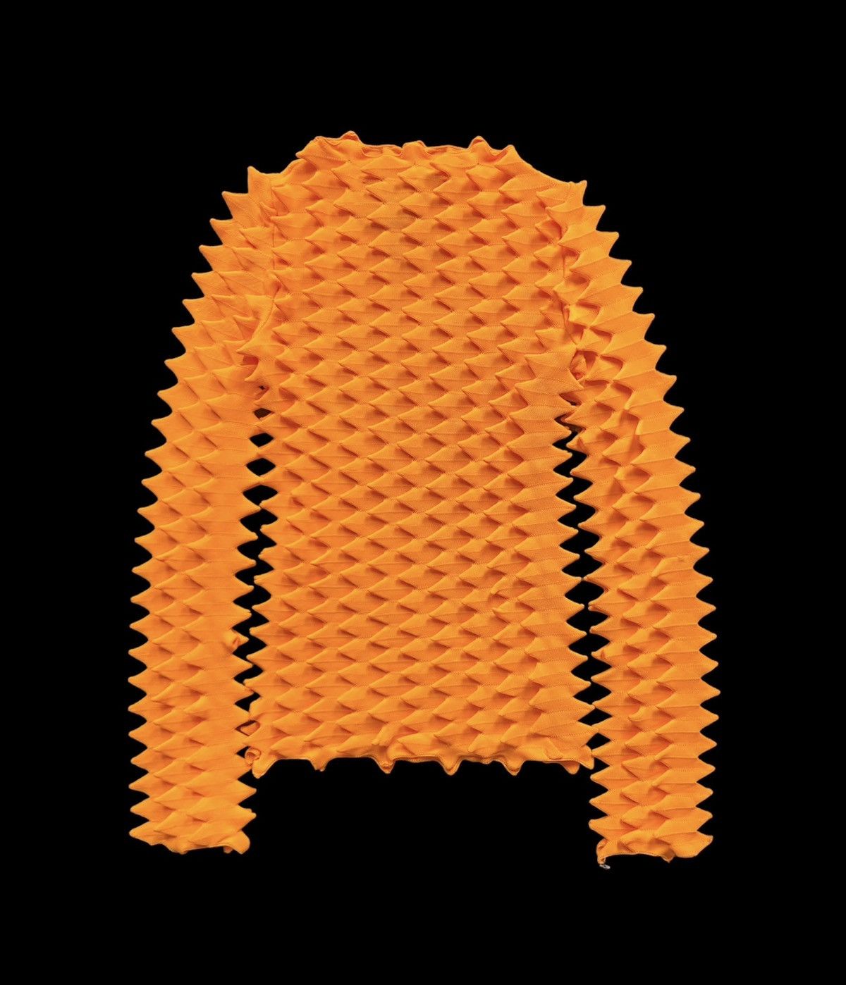 image of Loewe 3-D Spiked Knit in Orange, Men's (Size XS)