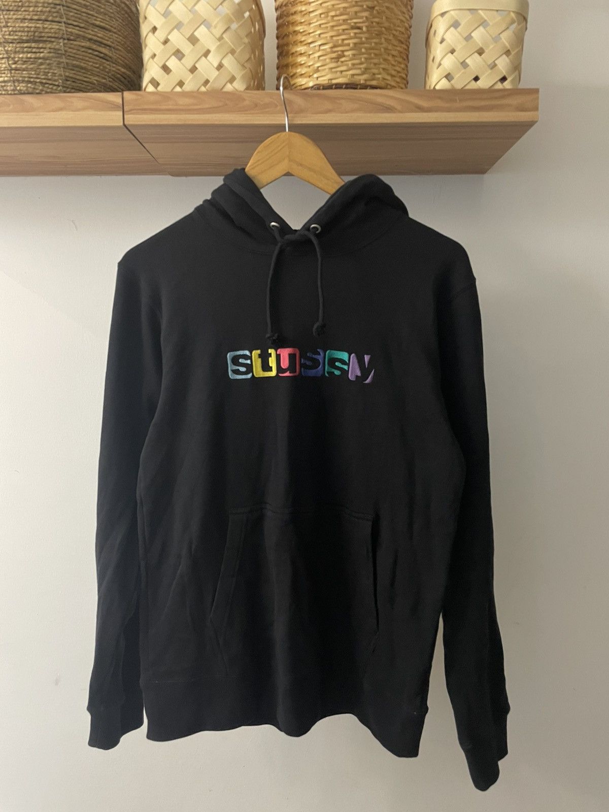Stussy Stussy Japan Colour Block Logo Hoodie Size US S / EU 44-46 / 1 - 11 Thumbnail