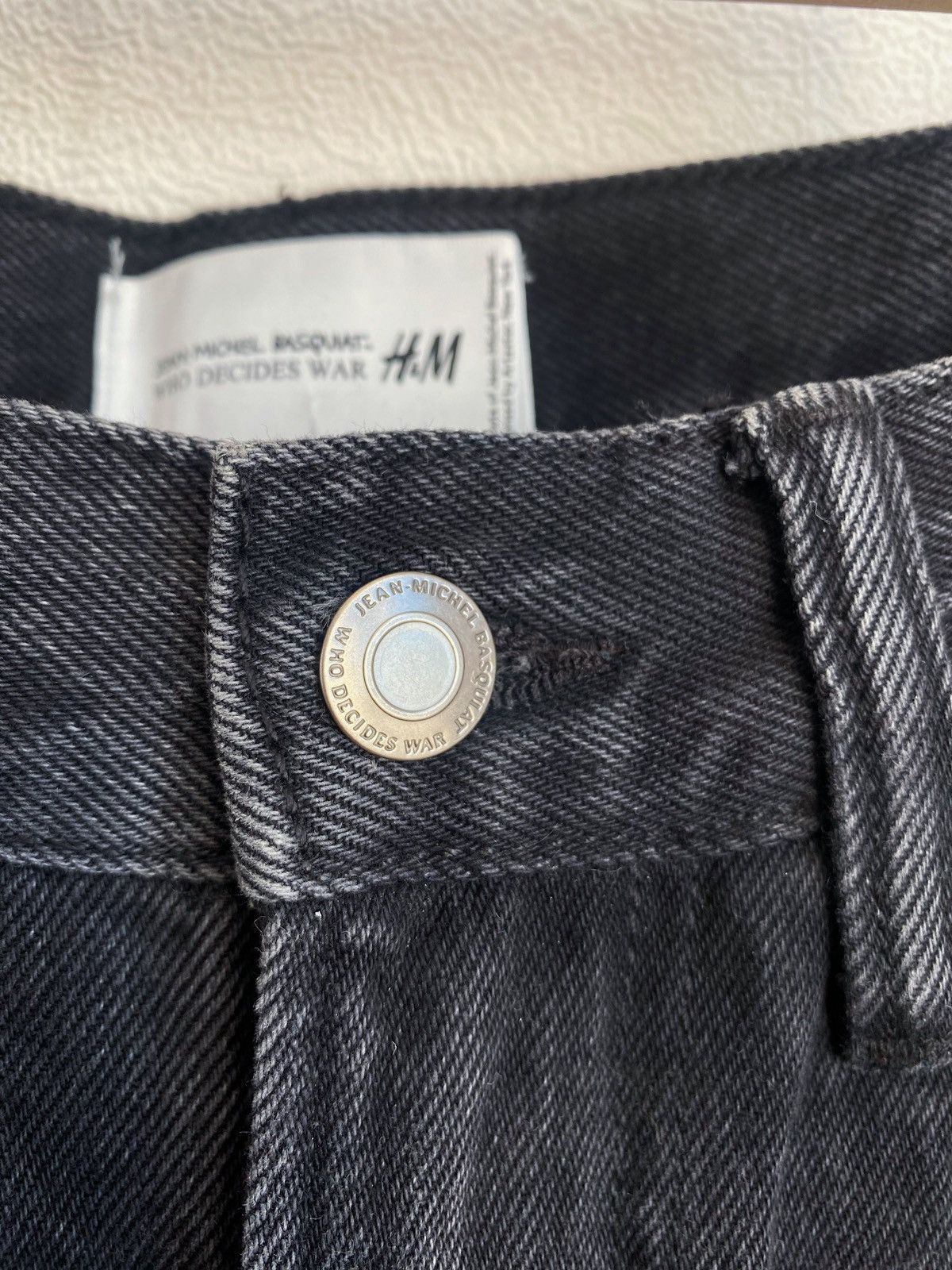 H&M × Jean-Michel Basquiat × Who Decides War Who Decides War Baggy denim jeans H&M x Basquiat x Ev&Tela Size US 34 / EU 50 - 12 Thumbnail