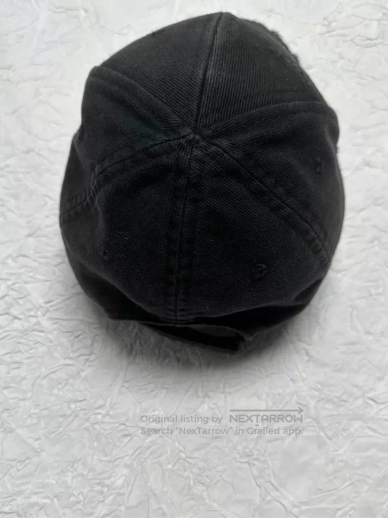 Balenciaga Balenciaga Flame Embroidered Cap Baseball Hat. Size ONE SIZE - 4 Thumbnail