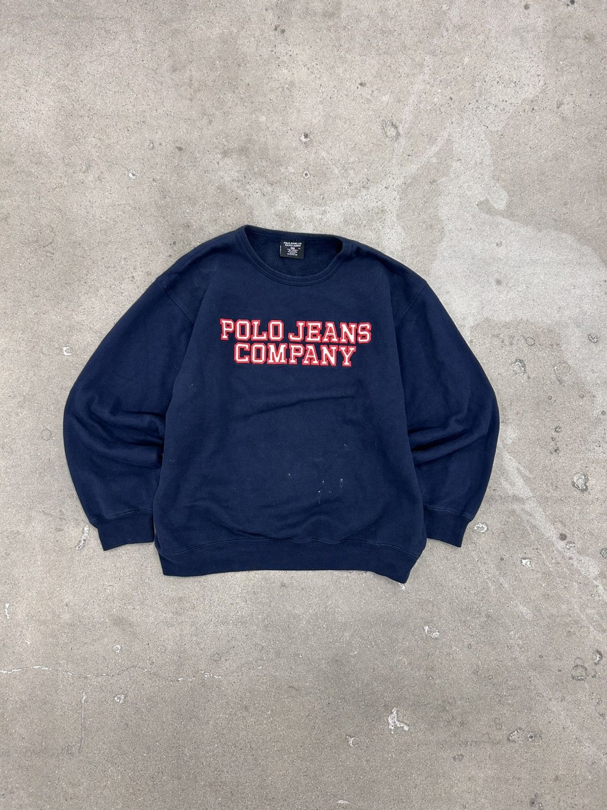 Polo Ralph Lauren Polo Ralph Lauren Big Logo Crewneck Size US XL / EU 56 / 4 - 1 Thumbnail