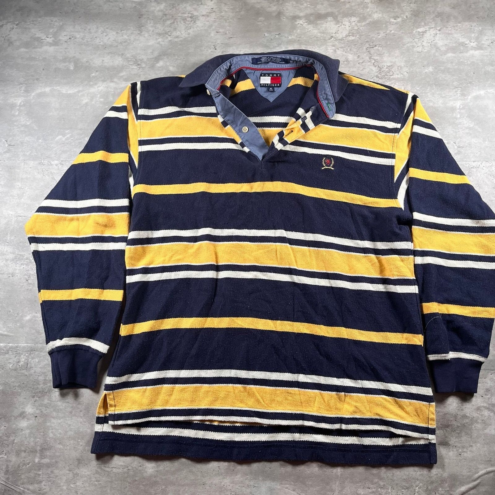 Tommy Hilfiger Y2K, Polo rugby long sleeve Size US M / EU 48-50 / 2 - 1 Thumbnail