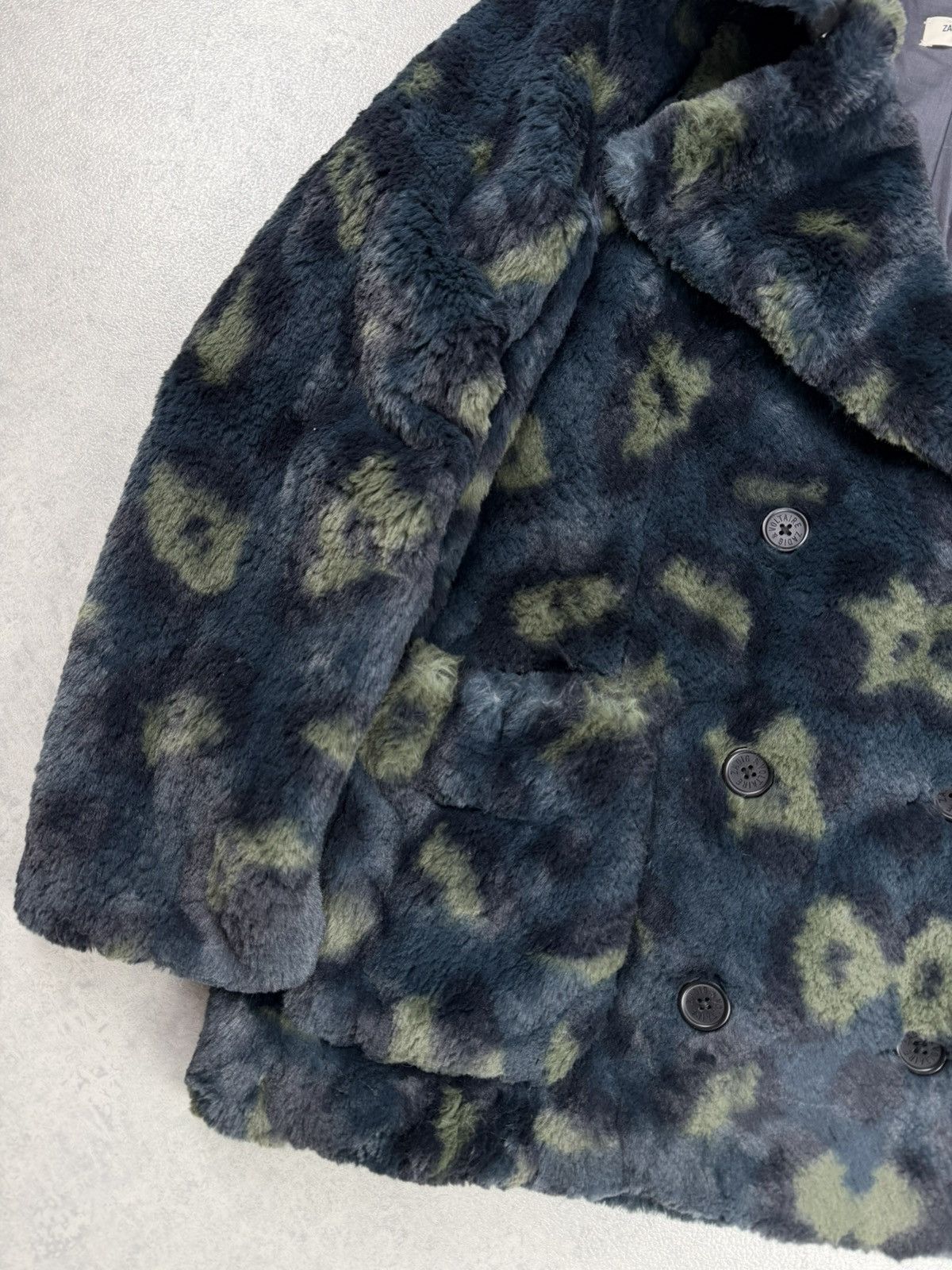 Zadig & Voltaire Zadig & Voltaire Miles Leo Leopard Print Faux Fur Coat Size L / US 10 / IT 46 - 3 Thumbnail