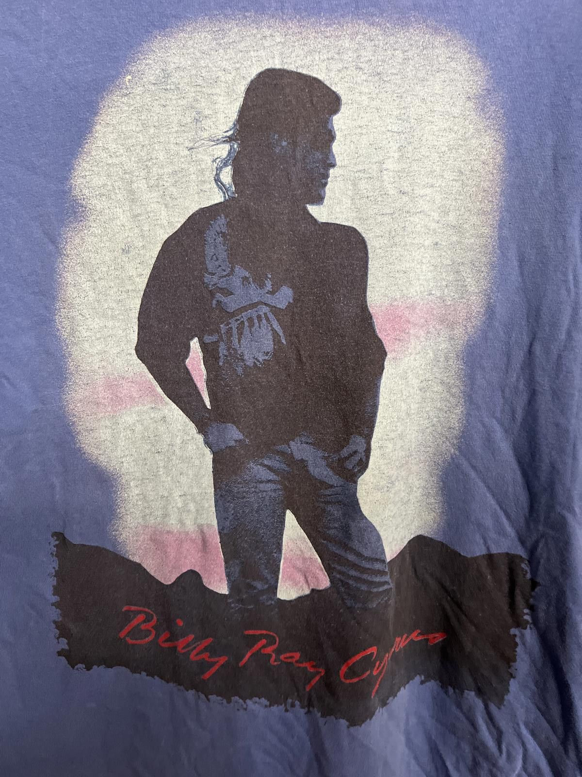 Fruit Of The Loom VTG Billy Ray Cyrus Mullet T-shirt It Wont Be The Last Album Size US XXL / EU 58 / 5 - 4 Thumbnail