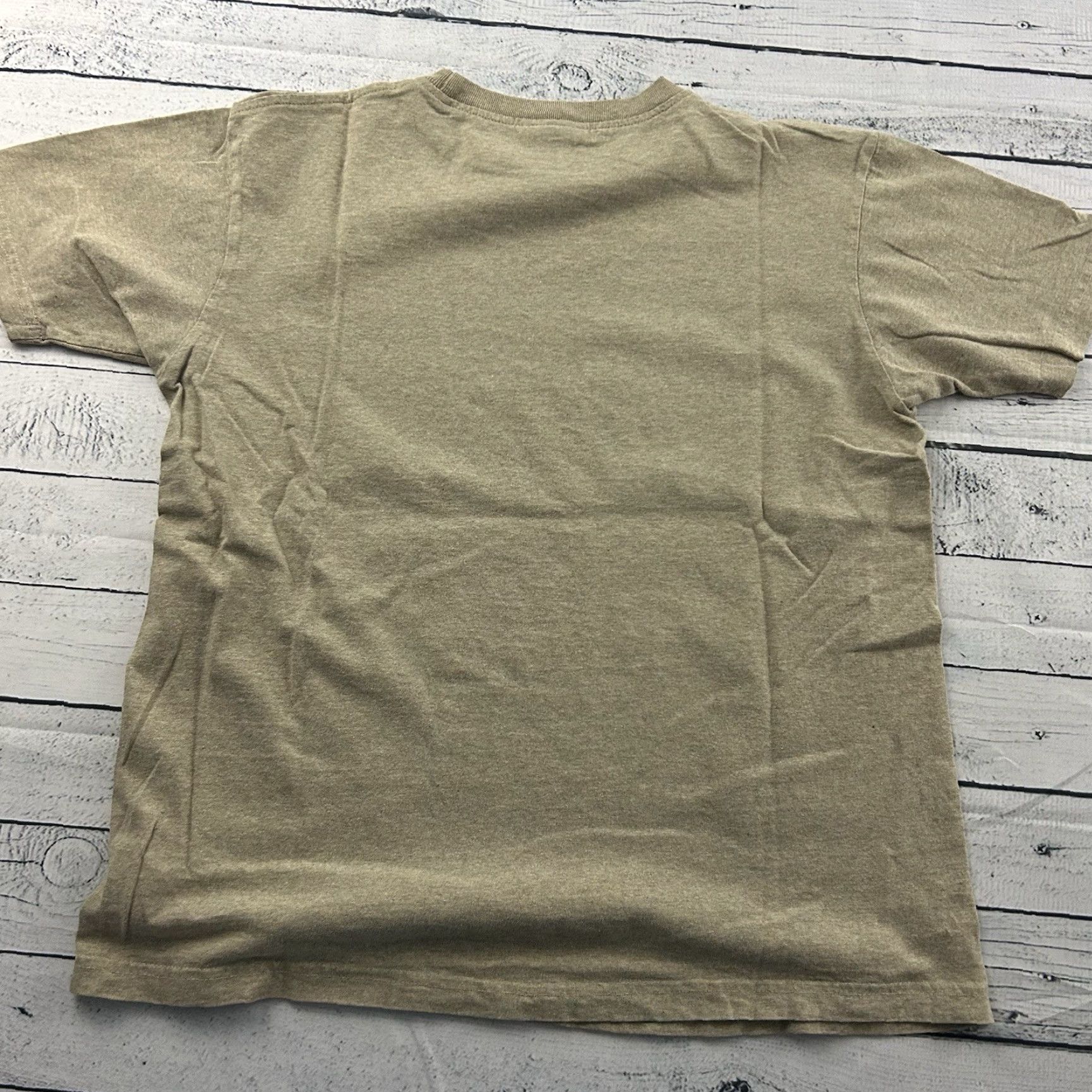 Mossimo VINTAGE Mossimo Short Sleeve T Shirt Mens L Tan Brown Script Logo 90s Size US L / EU 52-54 / 3 - 6 Thumbnail