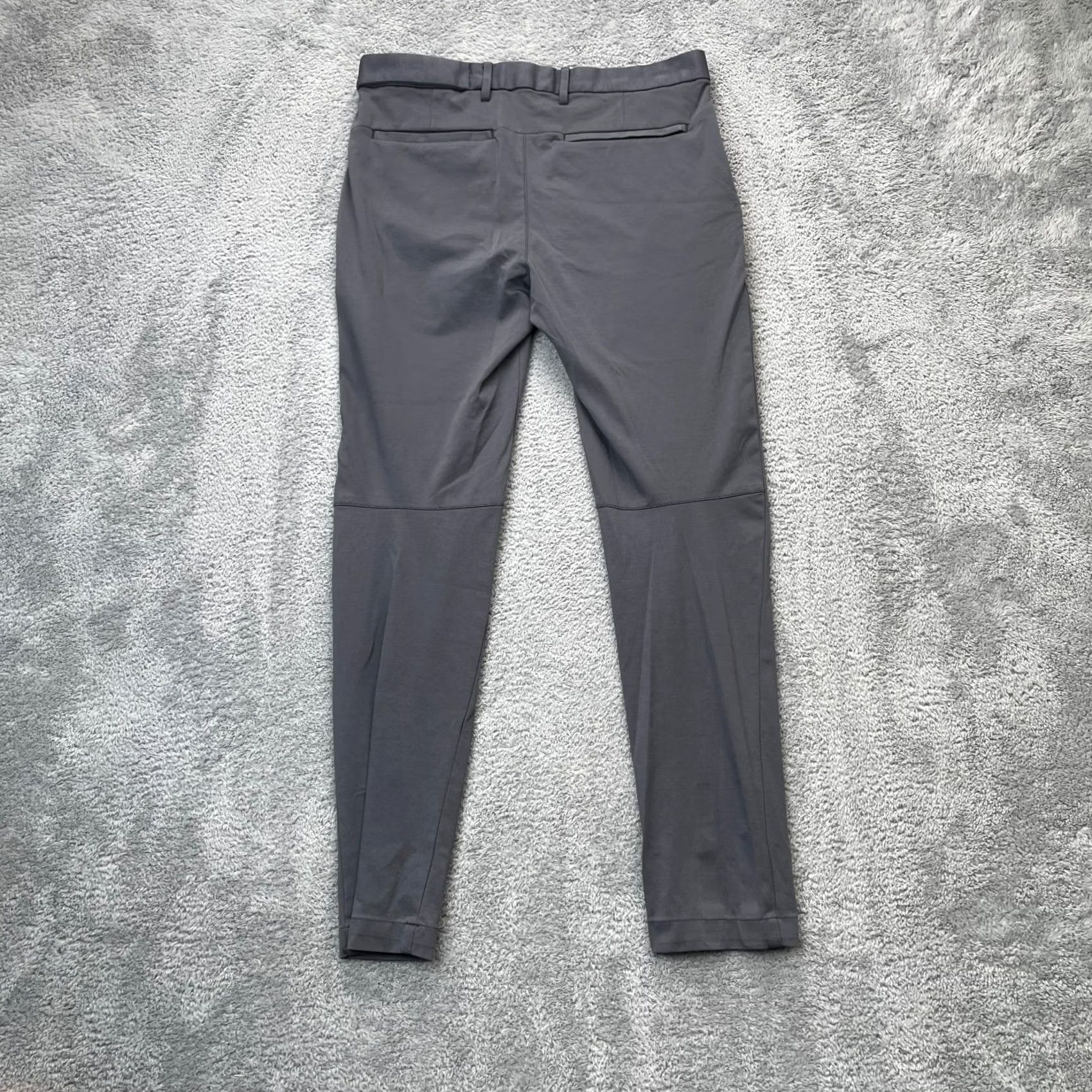 Banana Republic Banana Republic Mens 32x32 Gray Slim Luxe City Core Temp Chino Straight Pants Size US 32 / EU 48 - 2 Thumbnail