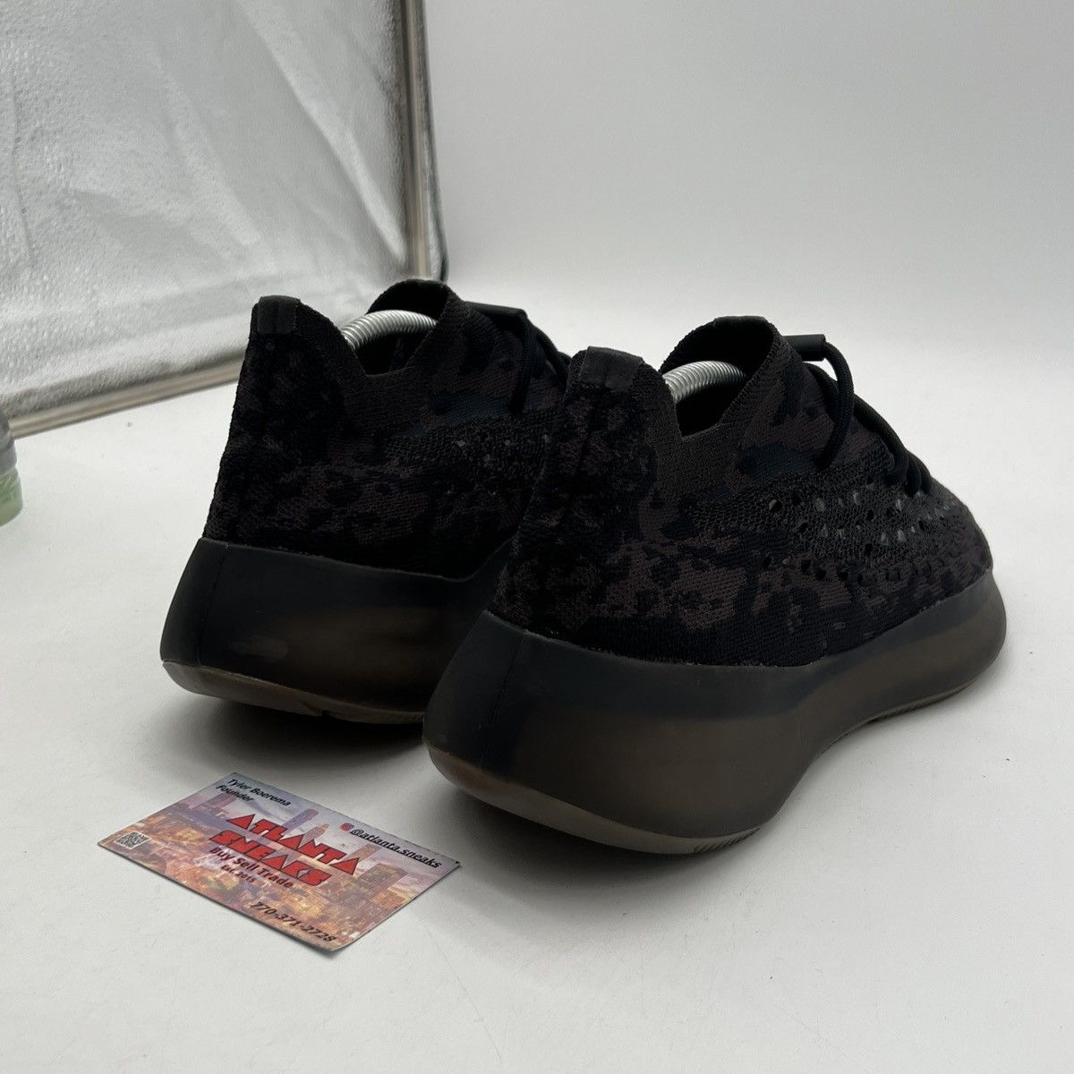 Adidas Yeezy boost 380 onyx non reflective Size US 8.5 / EU 41-42 - 6 Thumbnail