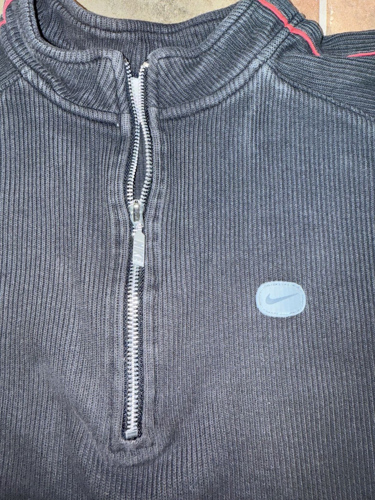 Nike Vintage Nike Quarter Zip Size US XL / EU 56 / 4 - 2 Thumbnail