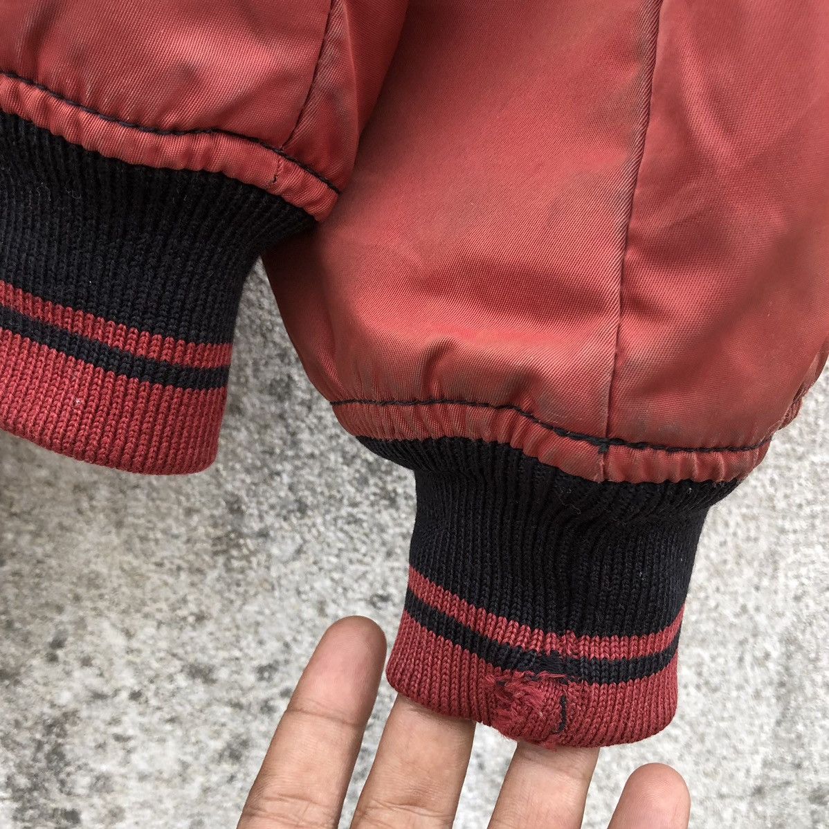 Harley Davidson Vintage Harley Davidson Racing Cowhide/Nylon Bomber Jacket Size US M / EU 48-50 / 2 - 14 Thumbnail