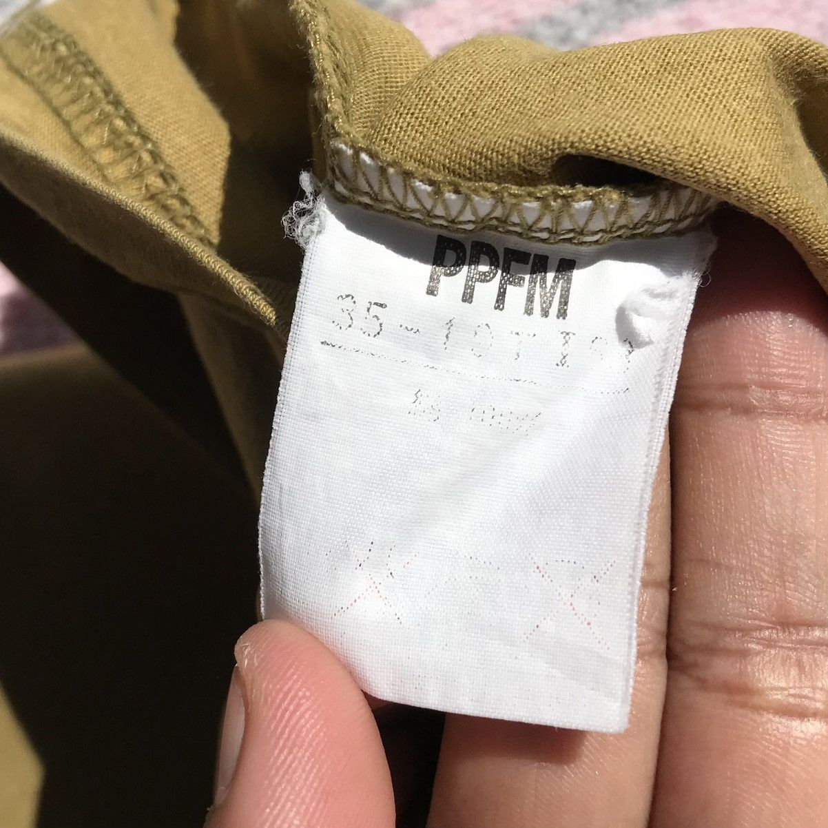 Japanese Brand × PPFM PPFM Type-Ptc Army Tee PPFM Japanese Designer Sun Faded Size US S / EU 44-46 / 1 - 10 Thumbnail