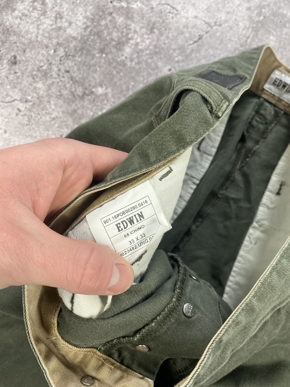 Edwin × Japanese Brand Edwin Men’s 55 Chino Pants Size 33/33 Size US 33 - 4 Thumbnail
