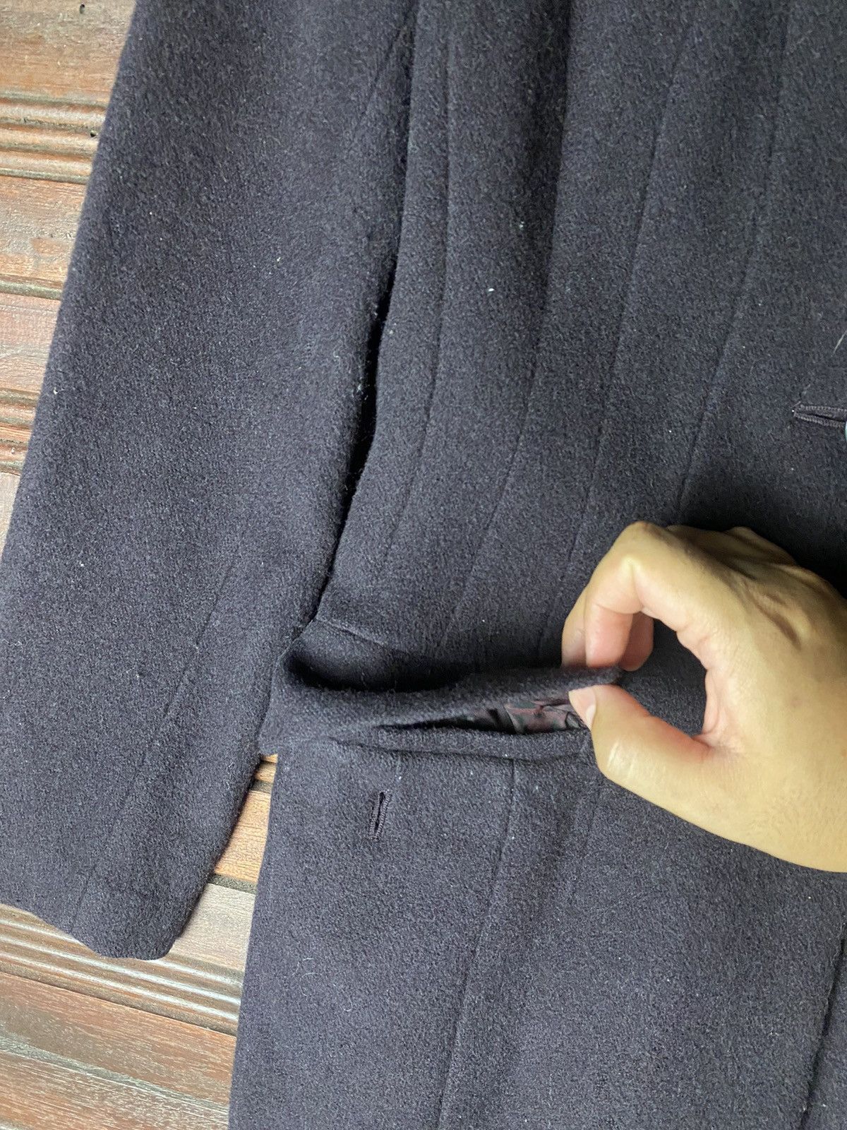 Japanese Brand Atsuro Tayama Designer Japan Wool Jacket Size US S / EU 44-46 / 1 - 4 Thumbnail
