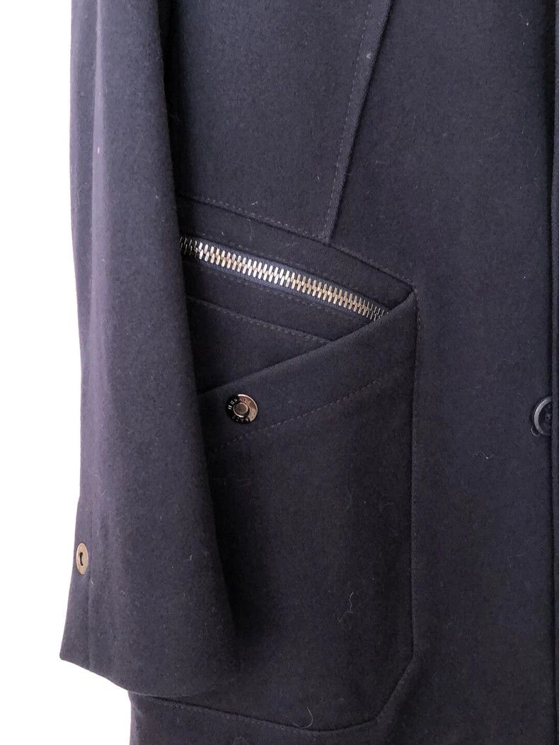 Versace Versace Pure wool wool coat trench coat coat Size M / US 6-8 / IT 42-44 - 2 Thumbnail