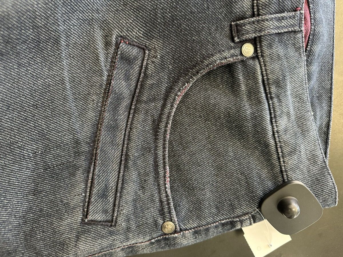 Pierre Balmain PIERRE BALMAIN BIKER MOTO MOTORCYCLE DENIM JEANS BLUE 33 Size US 33 - 9 Thumbnail