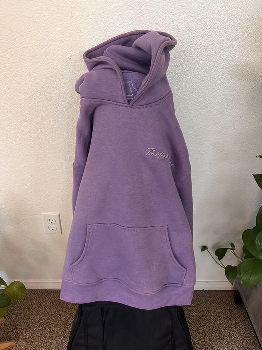 Streetwear Thirteen Studios (OG) Lavender Acid Wash Hoodie | Grailed