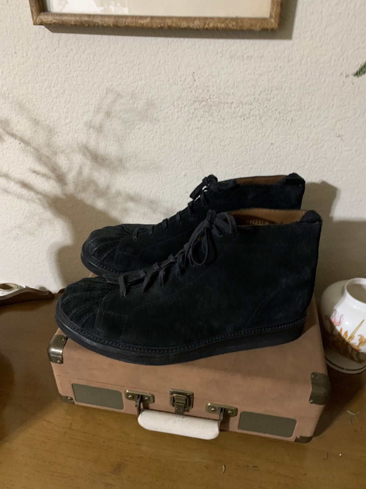 Grenson Suede Chunky Ankle boots Size US 11 / EU 44 - 5 Thumbnail