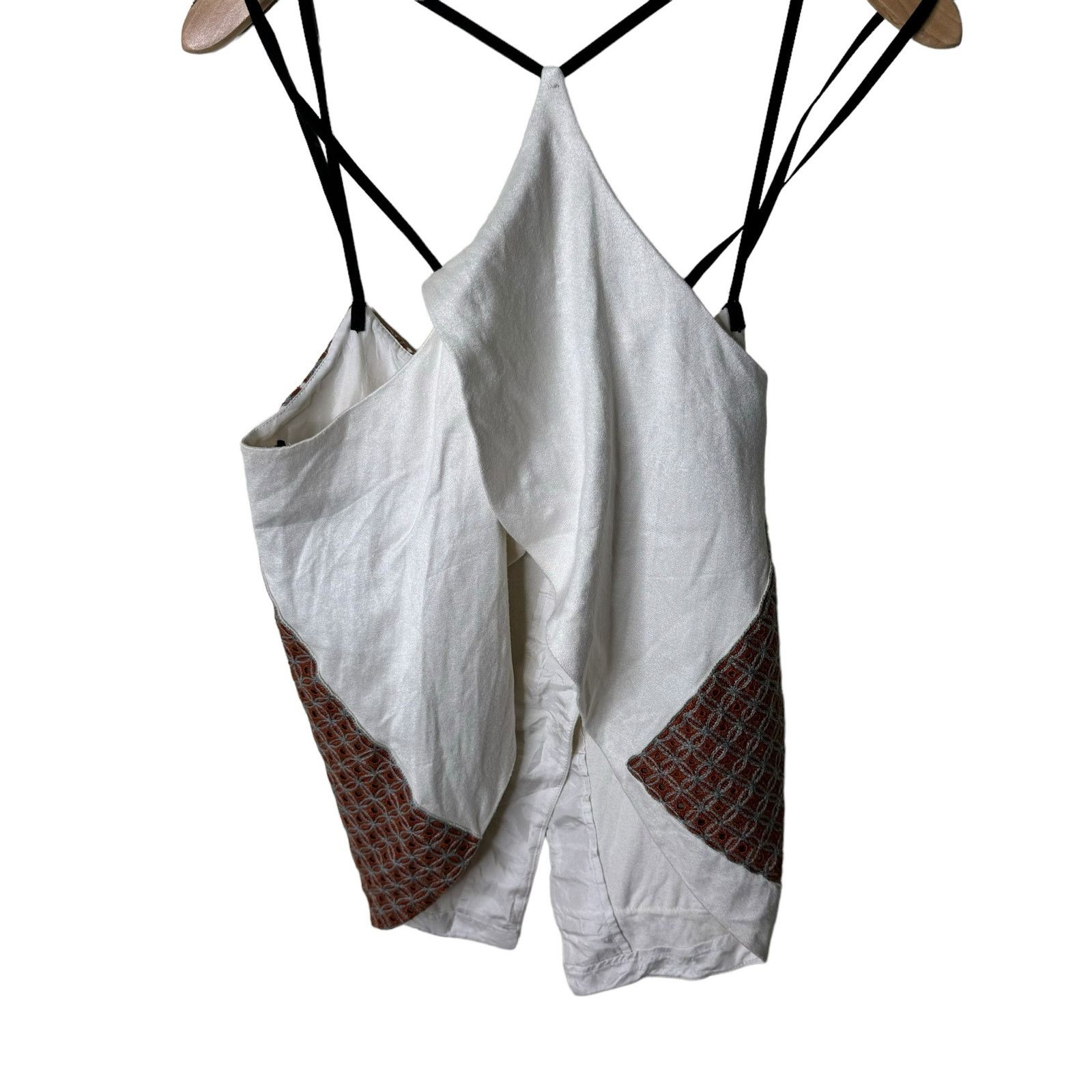 Other MAIYET Embellished Cotton Blend Cut Out Top Size 36 Size S / US 4 / IT 40 - 6 Thumbnail