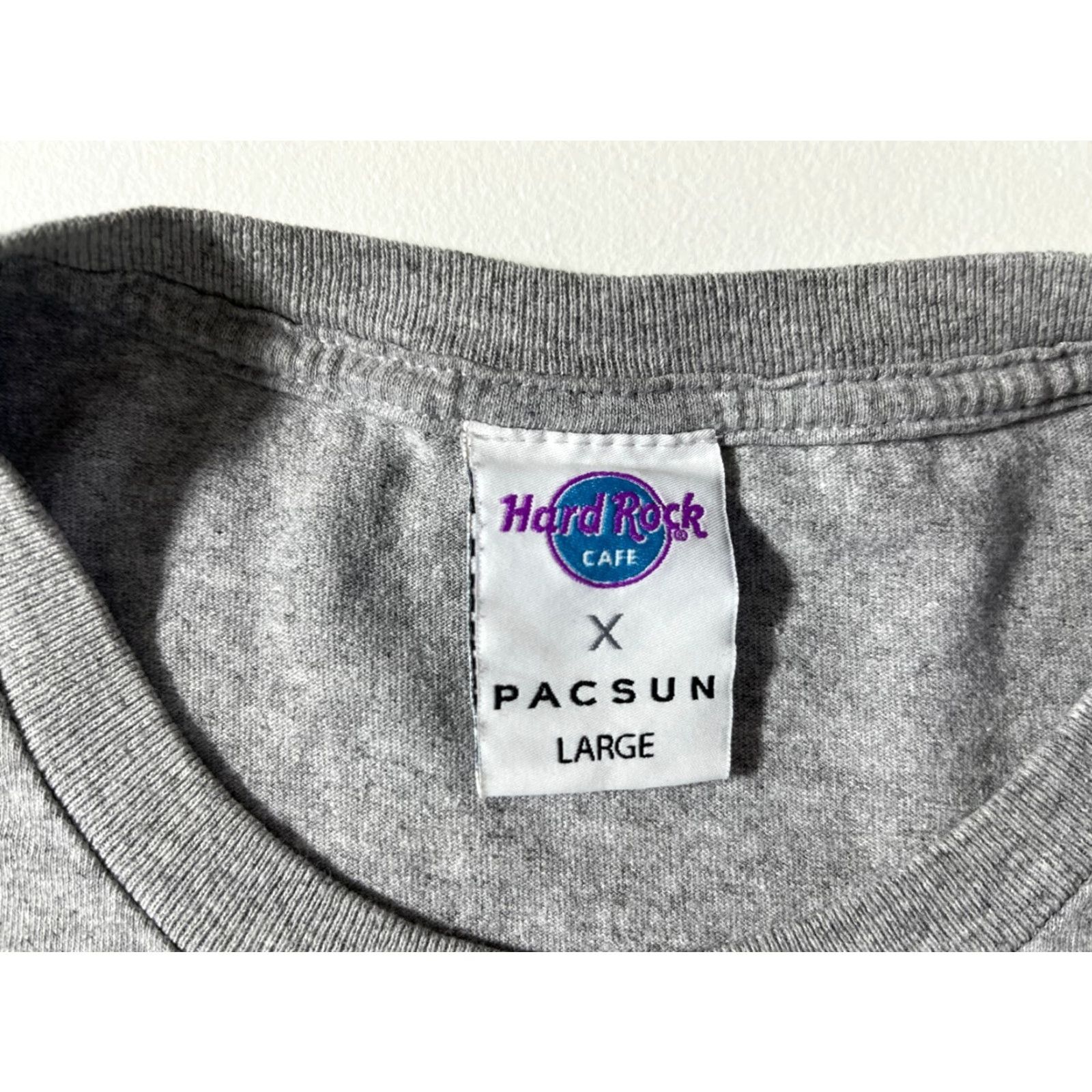 Pacsun VINTAGE PacSun Hard Rock Cafe New York T-Shirt Sz L Men Gray Cotton Blend Graphic Print Crew Neck Short Sleeve Vintage-washed T-shirt Rock 90s Mens Size US L / EU 52-54 / 3 - 5 Thumbnail