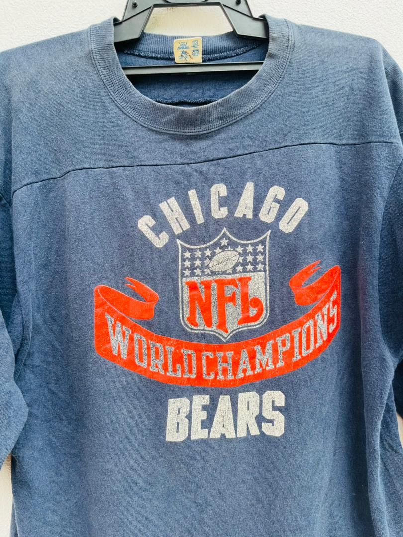 NFL × Vintage Vintage NFL Chicago Bears World Champion Shirt Size US L / EU 52-54 / 3 - 3 Thumbnail