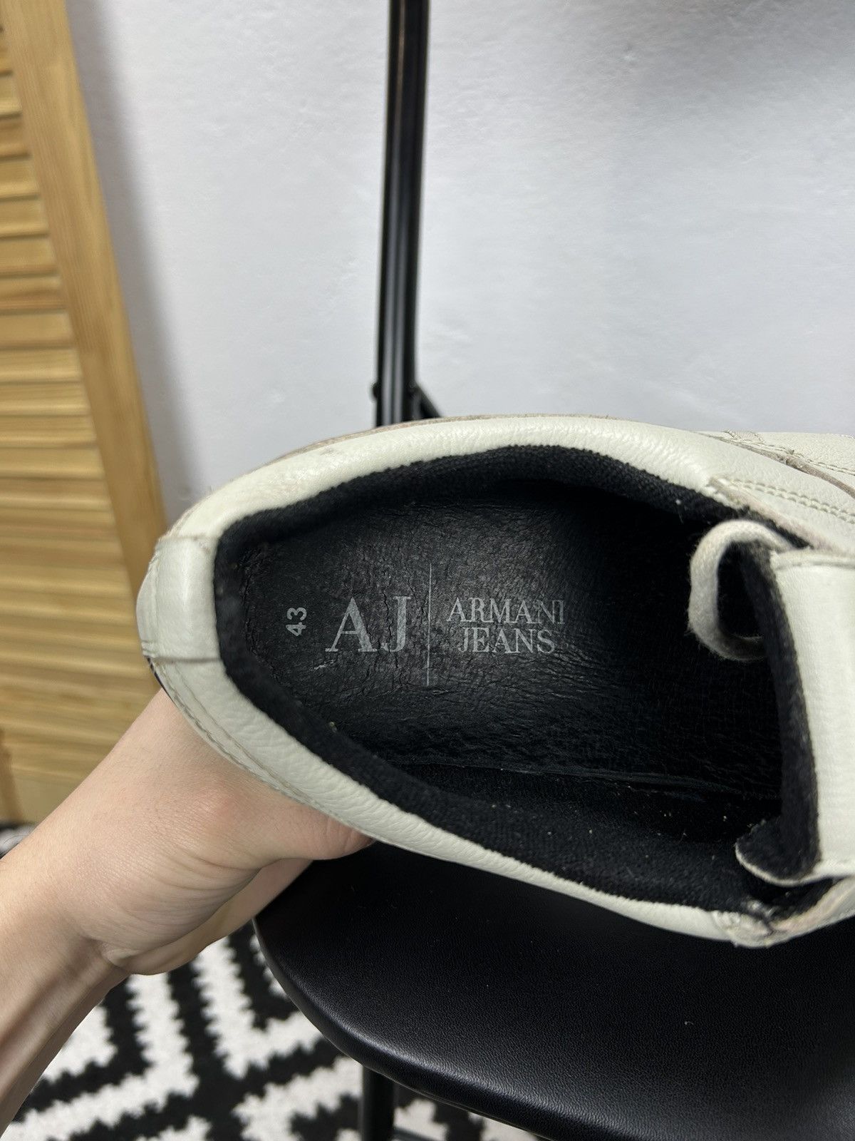 Armani Armani Jeans Vintage Low top Sneakers size 43 EU Size US 11 / EU 44 - 8 Thumbnail