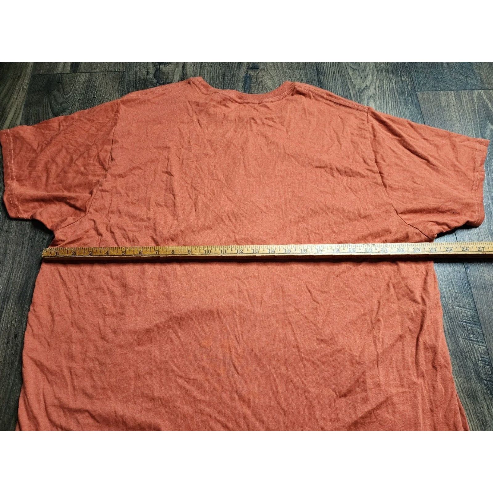 Vintage VINTAGE MLK Portrait Art T-Shirt 2XL Big & Tall Orange Black Lives Matter Mens Size US XXL / EU 58 / 5 - 3 Thumbnail