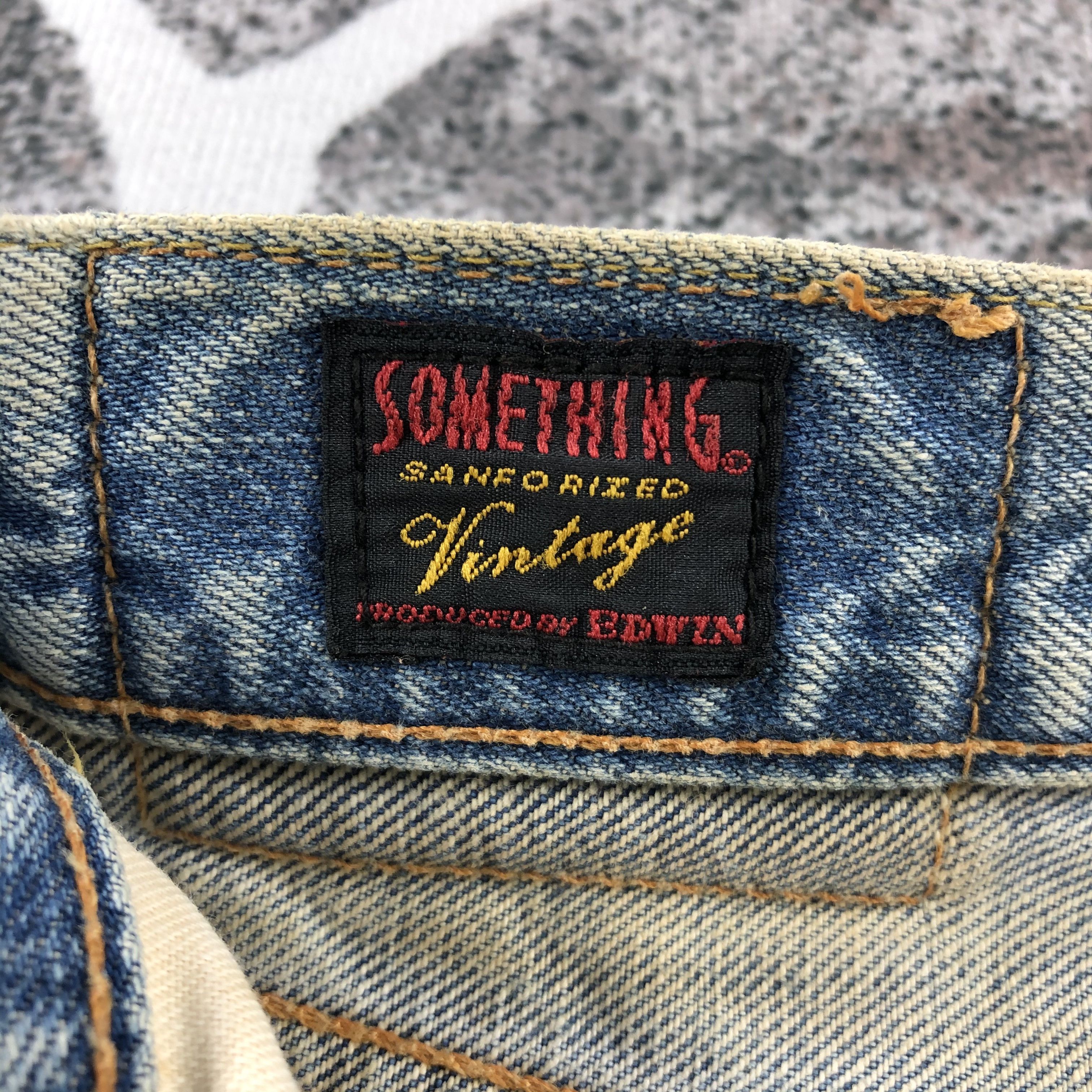 Edwin Size 25x30 Vintage Something Edwin 505 Jeans Selvedge Denim Size 25" / US 0 / IT 36 - 8 Thumbnail