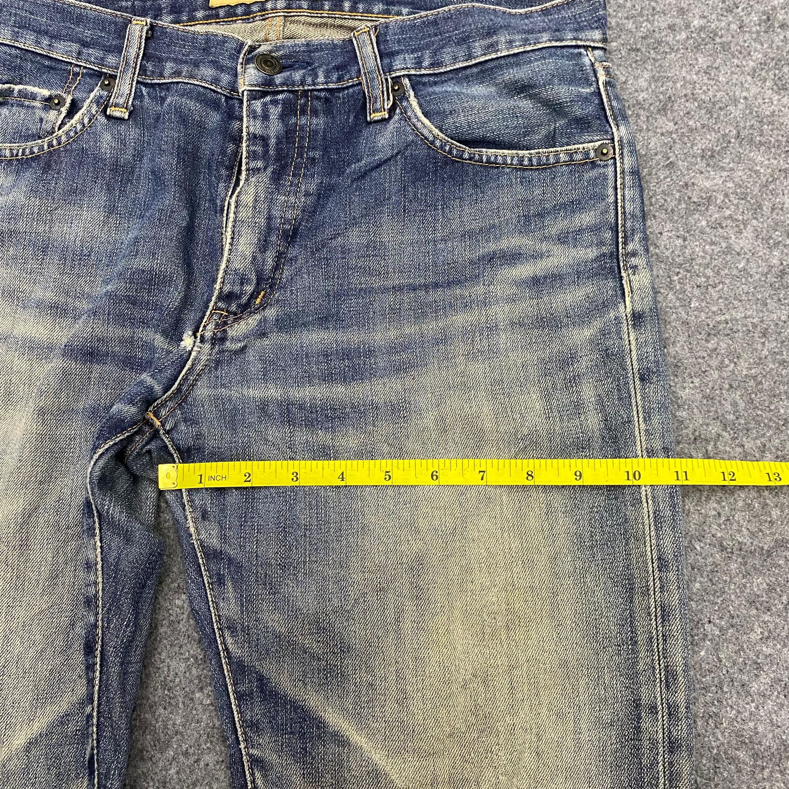 Japanese Brand 💥Delete 💥 Uniqlo Distressed Denim Size US 34 / EU 50 - 5 Thumbnail