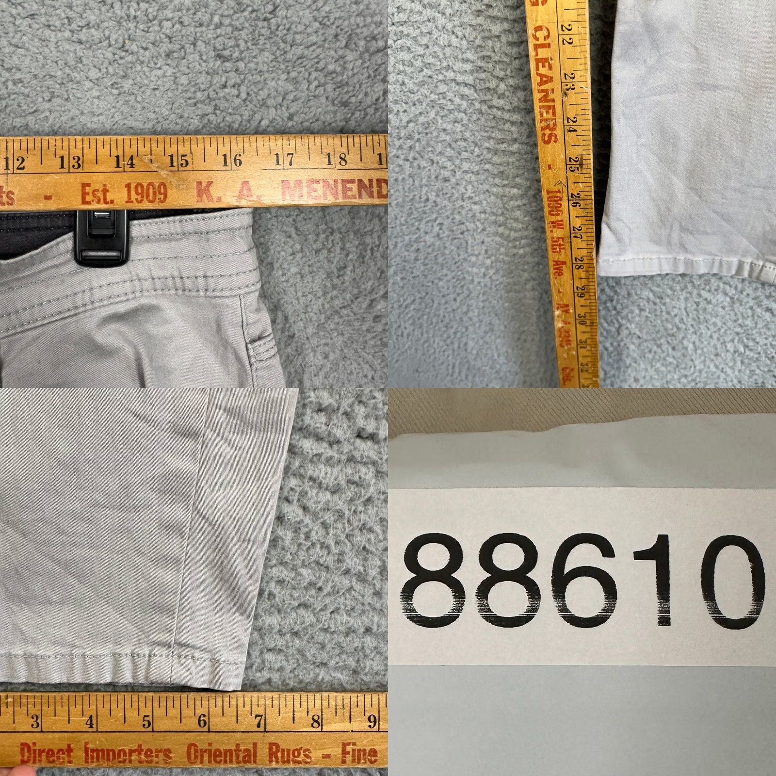 Weatherproof Weatherproof Vintage Mens Pants - Mid Rise Gray Chino Straight Leg Size US 32 / EU 48 - 8 Thumbnail