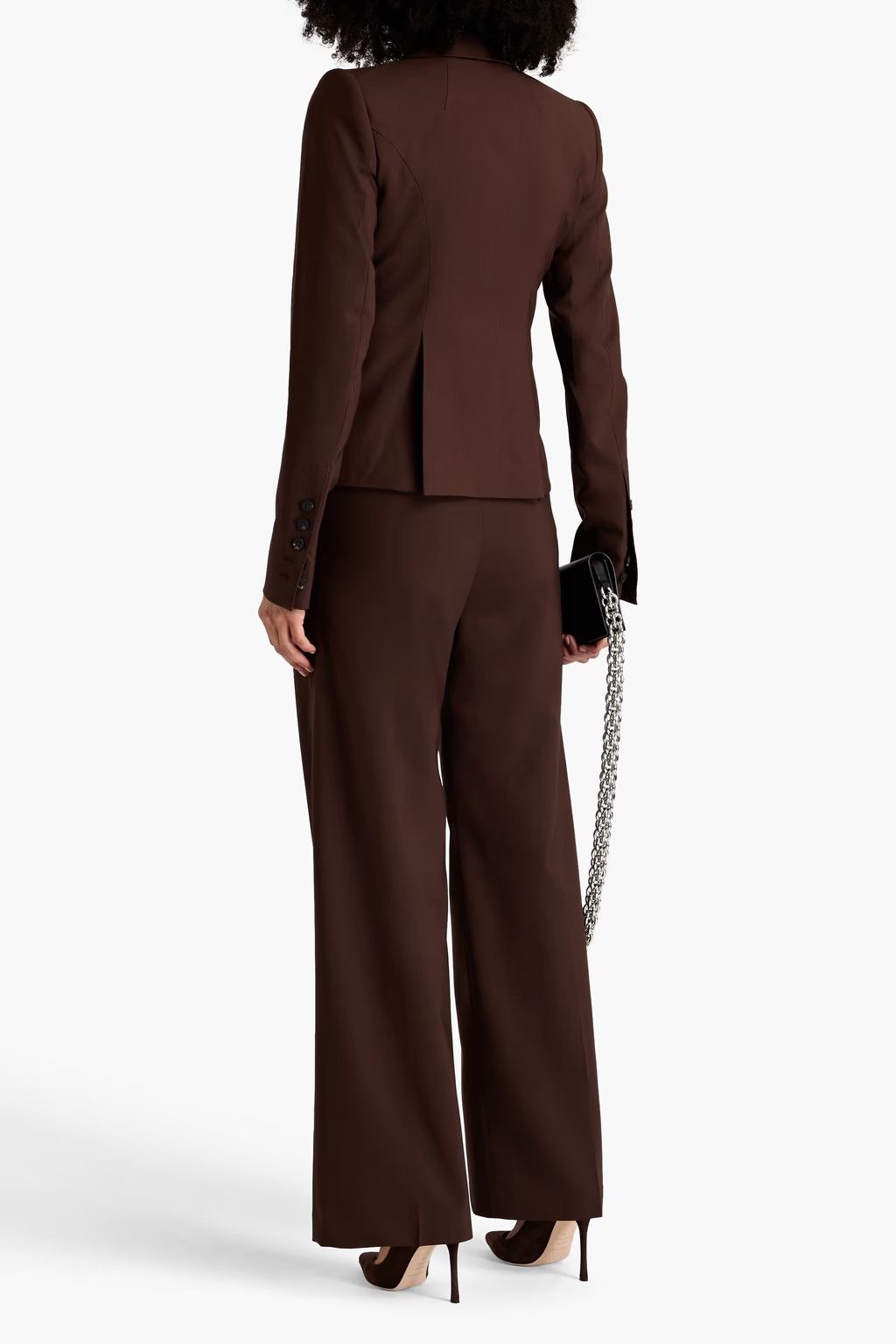 Rick Owens o1y0126 Blazer in Chocolate Brown Size M / US 6-8 / IT 42-44 - 3 Thumbnail