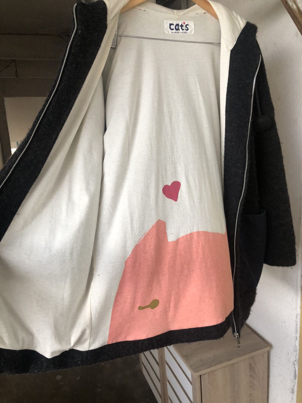 Issey Miyake Tumori Chisato by Issey Miyake Soft Wool Gothic Long Jacket Size L / US 10 / IT 46 - 7 Thumbnail