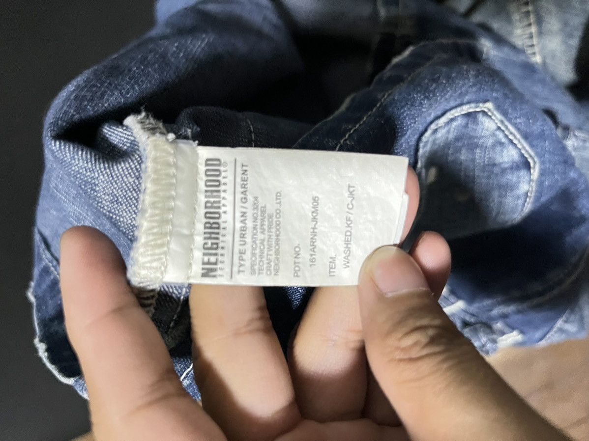 Neighborhood Neighborhood KF Denim Jacket Size US S / EU 44-46 / 1 - 5 Thumbnail