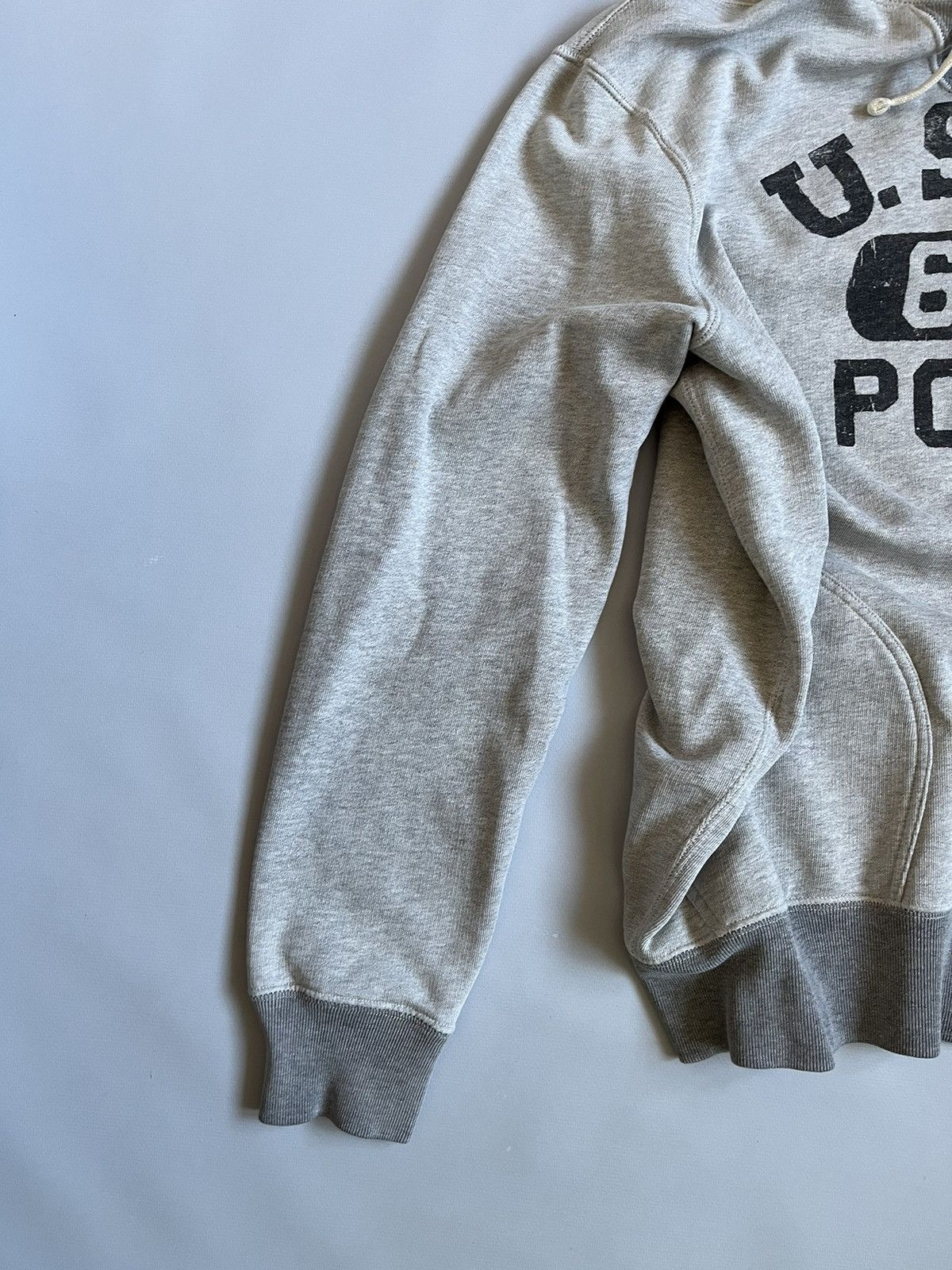 Polo Ralph Lauren Vintage Polo Ralph Lauren USA 67 Big Logo Grey Hoodie Size US M / EU 48-50 / 2 - 7 Thumbnail