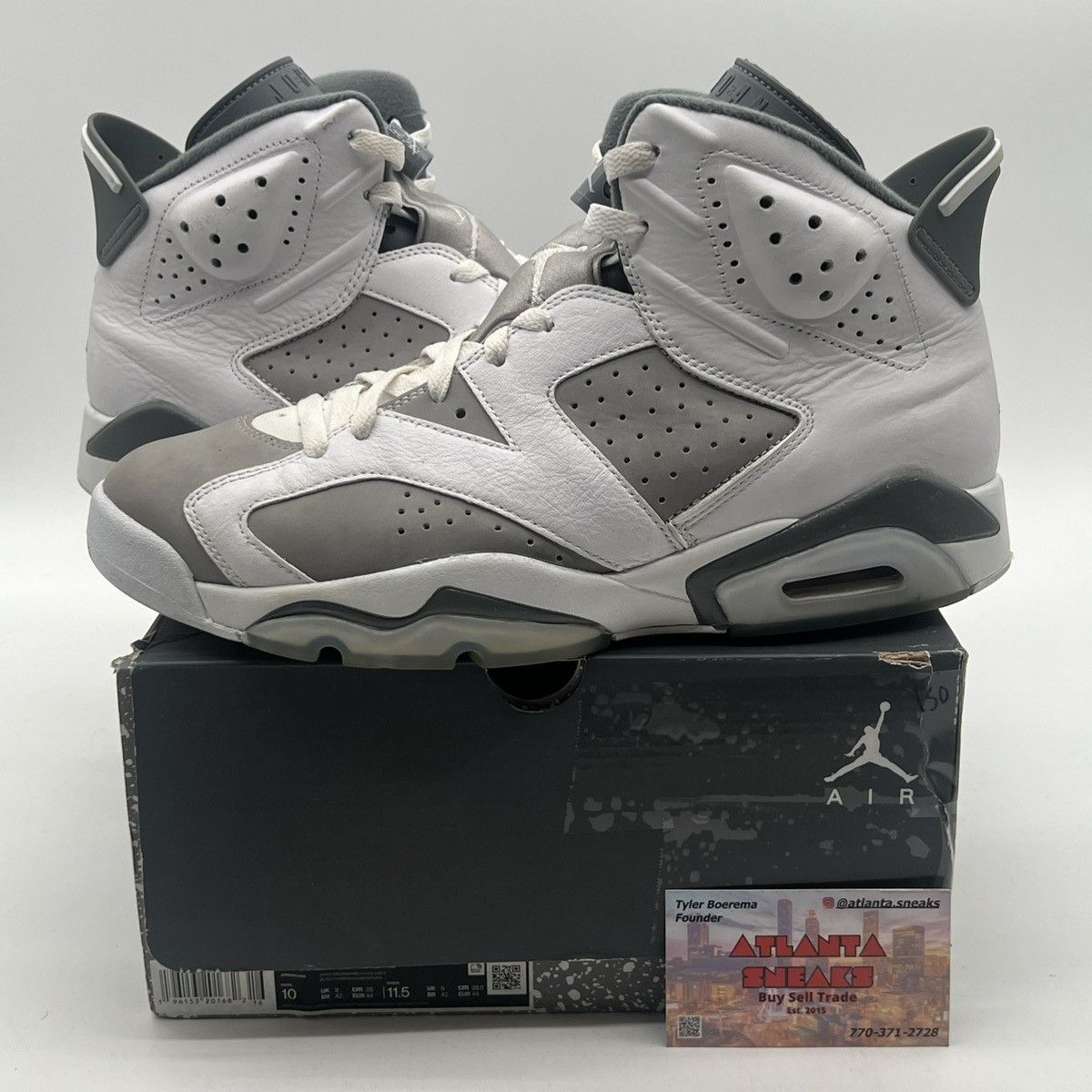 Air Jordan 6 cool grey