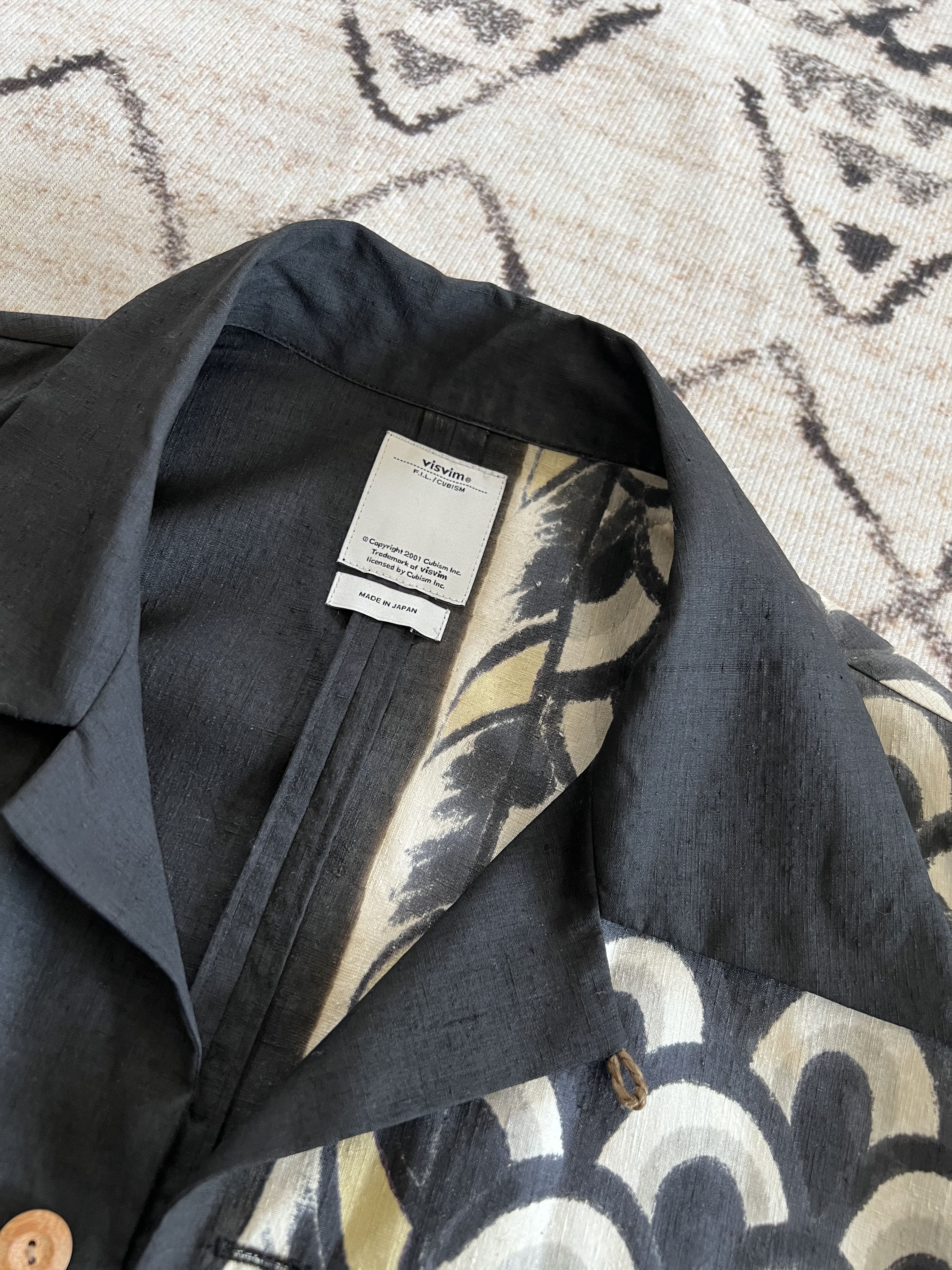 Visvim Visvim 15SS Duke Shirt S/S (KYO-YUZEN) Size US M / EU 48-50 / 2 - 3 Thumbnail
