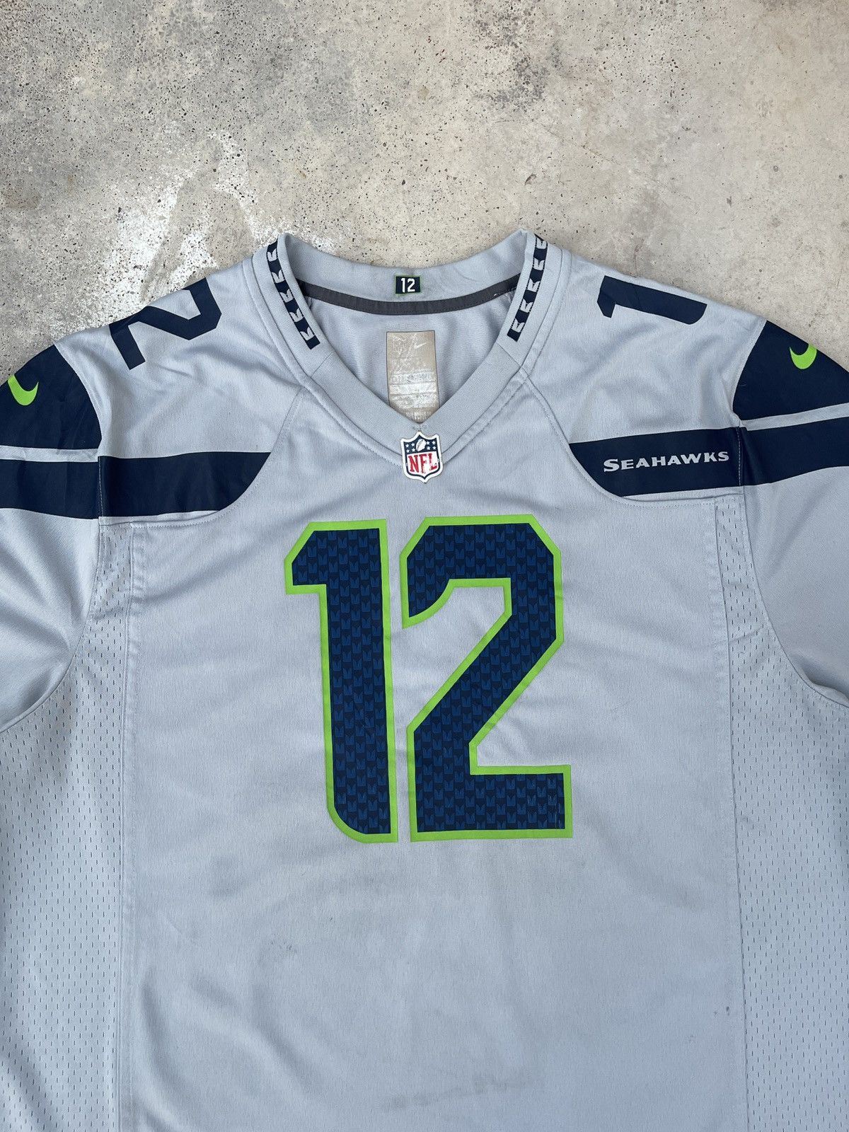 NFL × Nike × Vintage Vintage Seattle Seahawks NFL Nike Jersey Size US XXL / EU 58 / 5 - 2 Thumbnail
